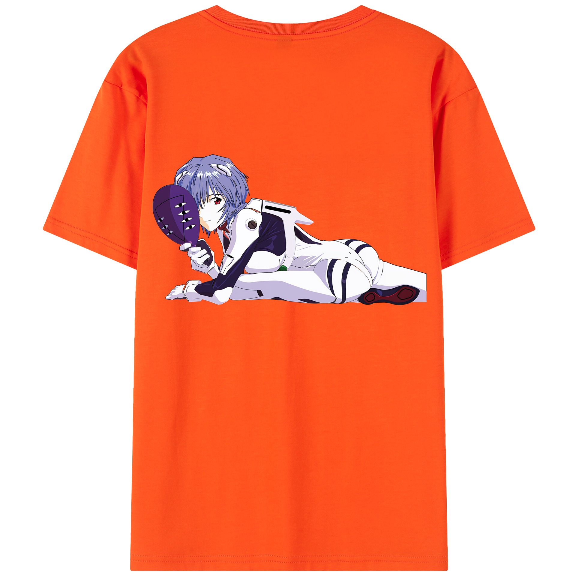 （画像用） EVA 新世紀エヴァンゲリオン 綿100％半袖Tシャツ（背面プリント）