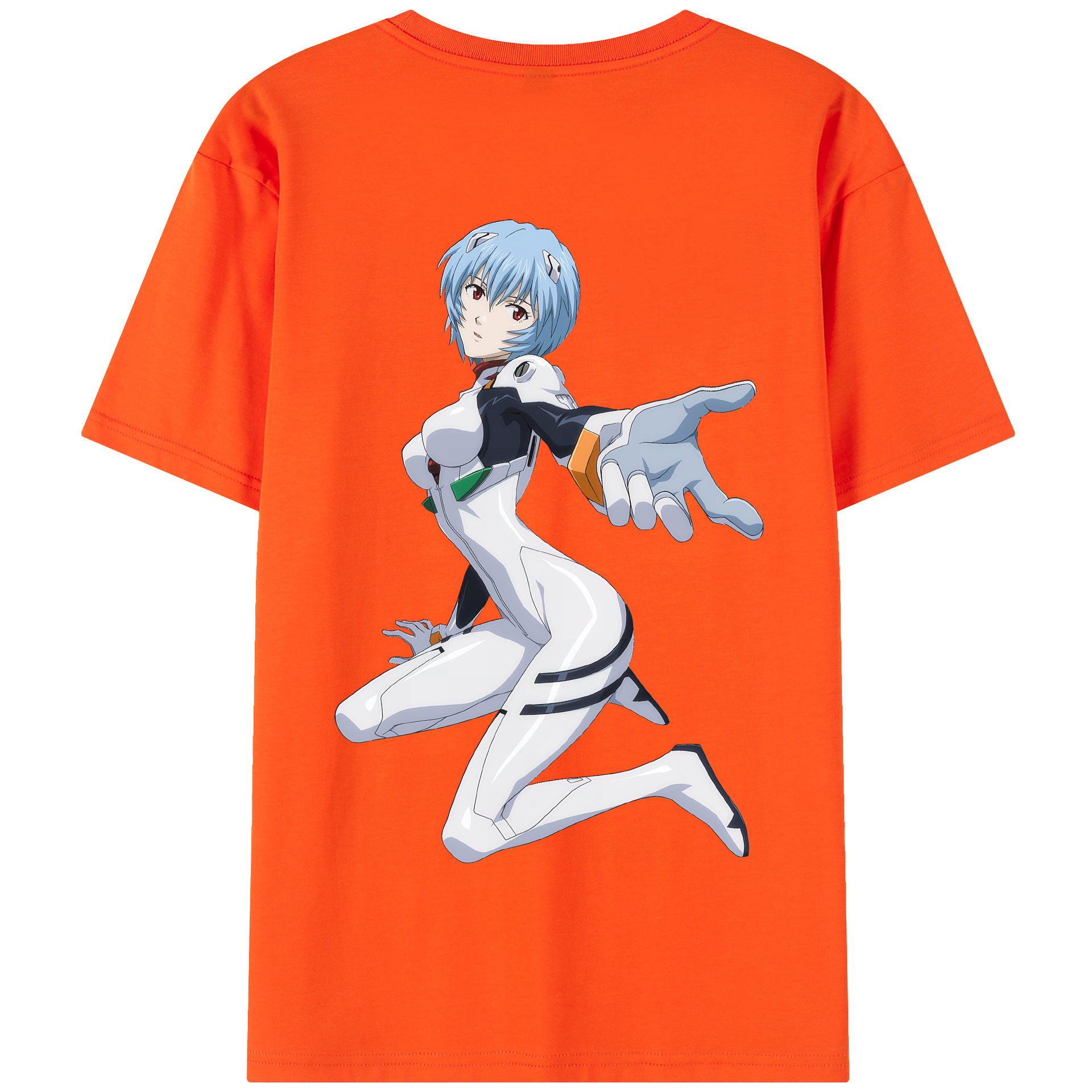 （画像用） EVA 新世紀エヴァンゲリオン 綿100％半袖Tシャツ（背面プリント）