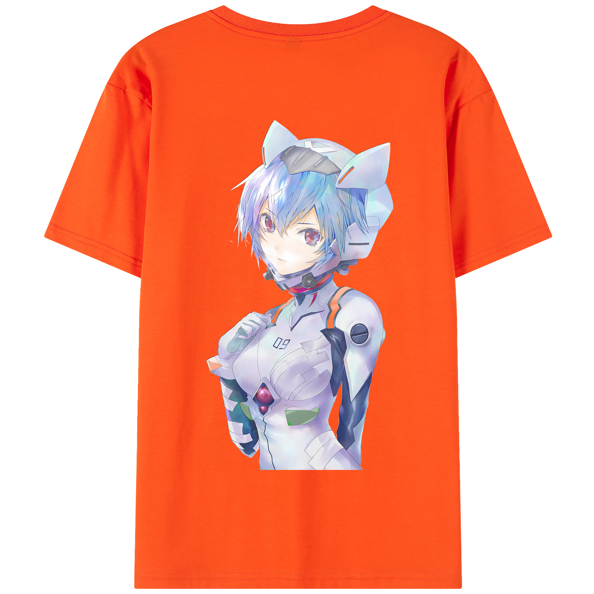 （画像用） EVA 新世紀エヴァンゲリオン 綿100％半袖Tシャツ（背面プリント）