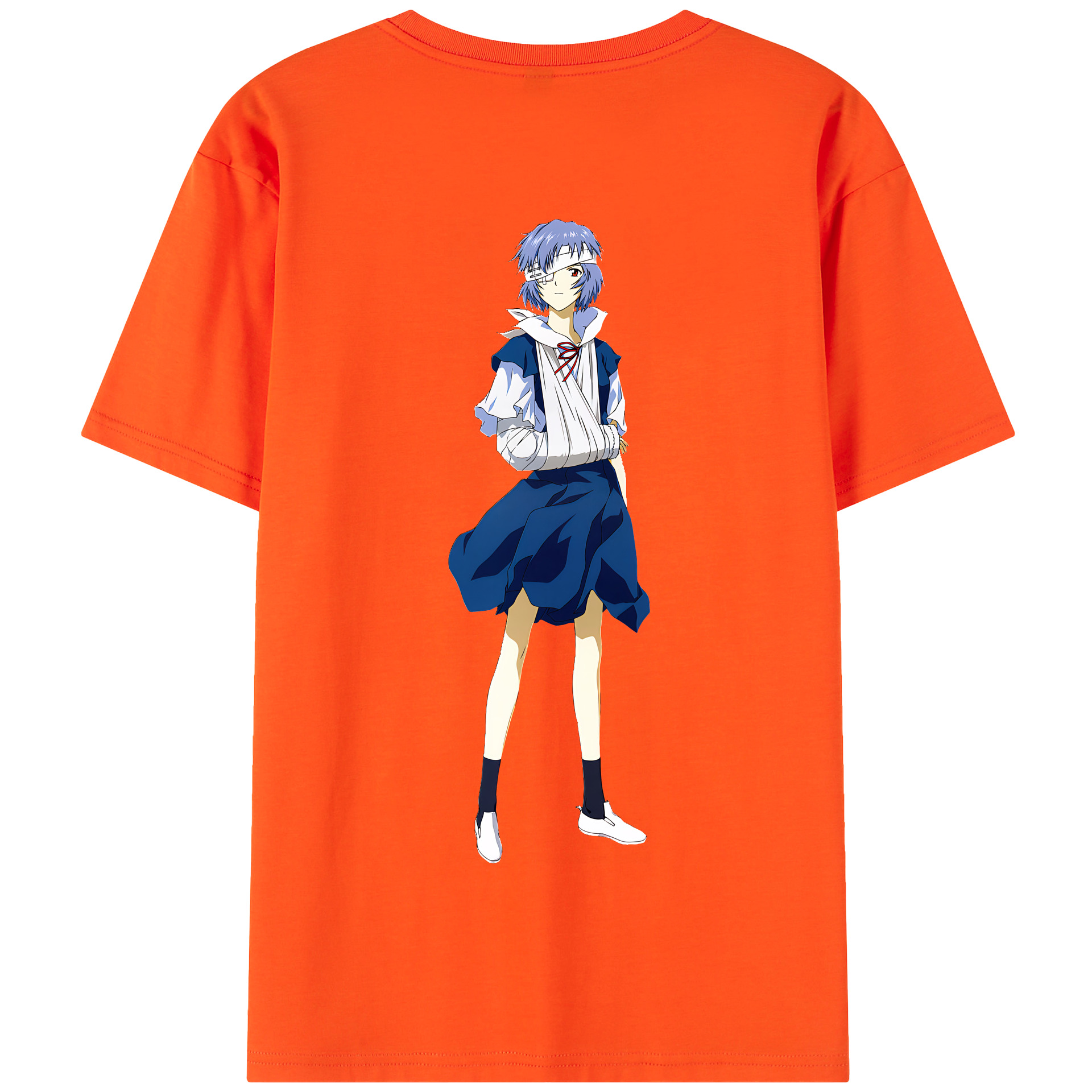 （画像用） EVA 新世紀エヴァンゲリオン 綿100％半袖Tシャツ（背面プリント）