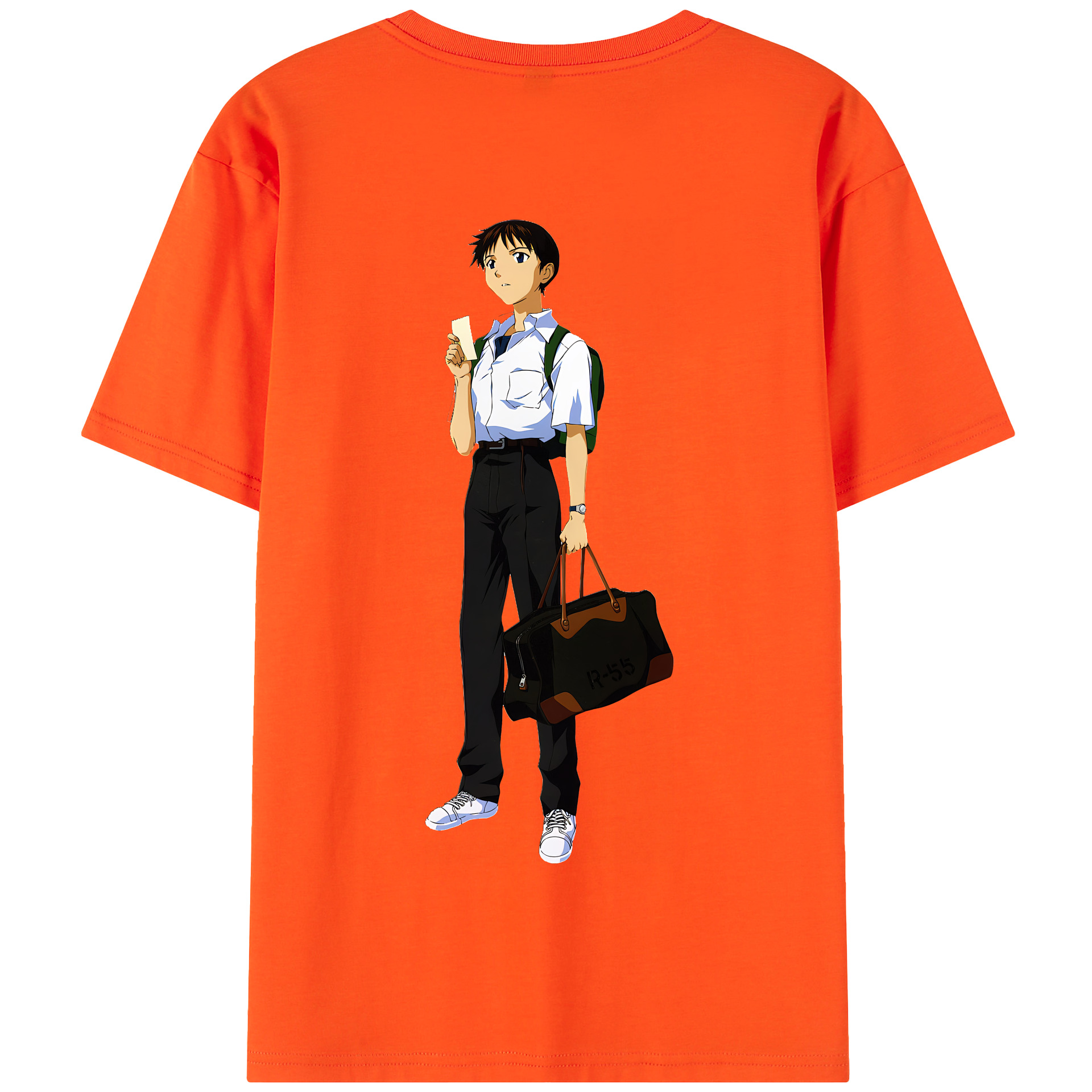 （画像用） EVA 新世紀エヴァンゲリオン 綿100％半袖Tシャツ（背面プリント）