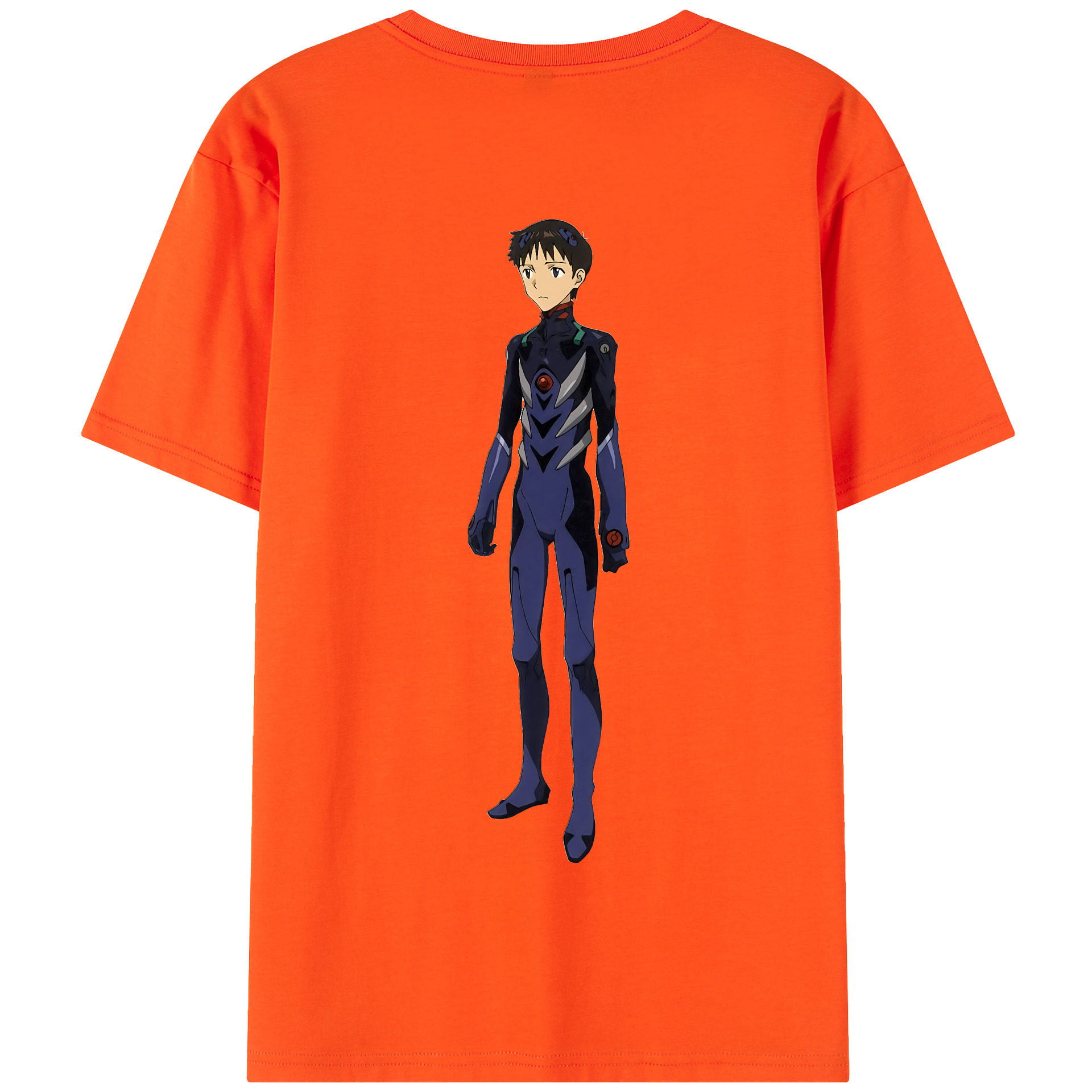 （画像用） EVA 新世紀エヴァンゲリオン 綿100％半袖Tシャツ（背面プリント）