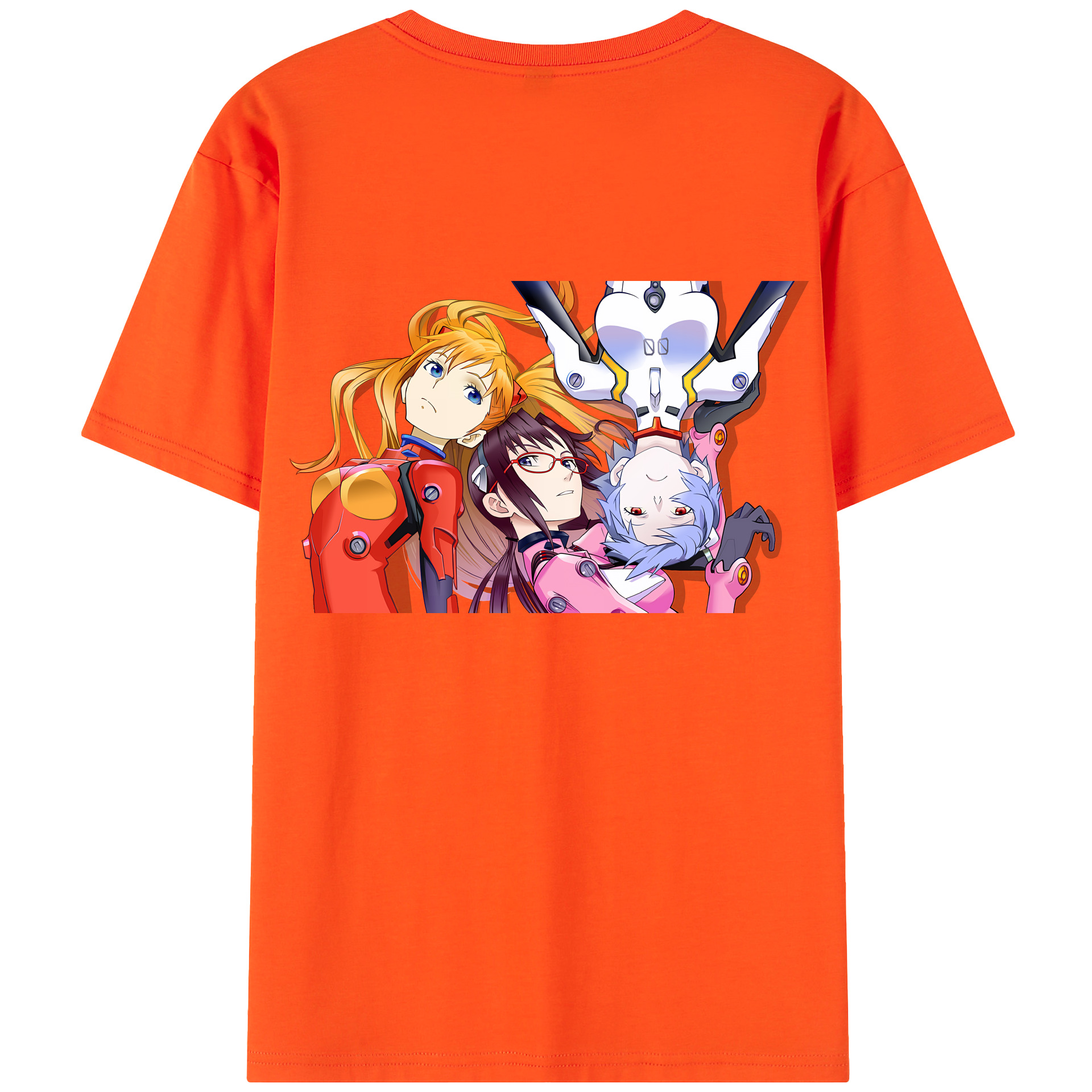（画像用） EVA 新世紀エヴァンゲリオン 綿100％半袖Tシャツ（背面プリント）