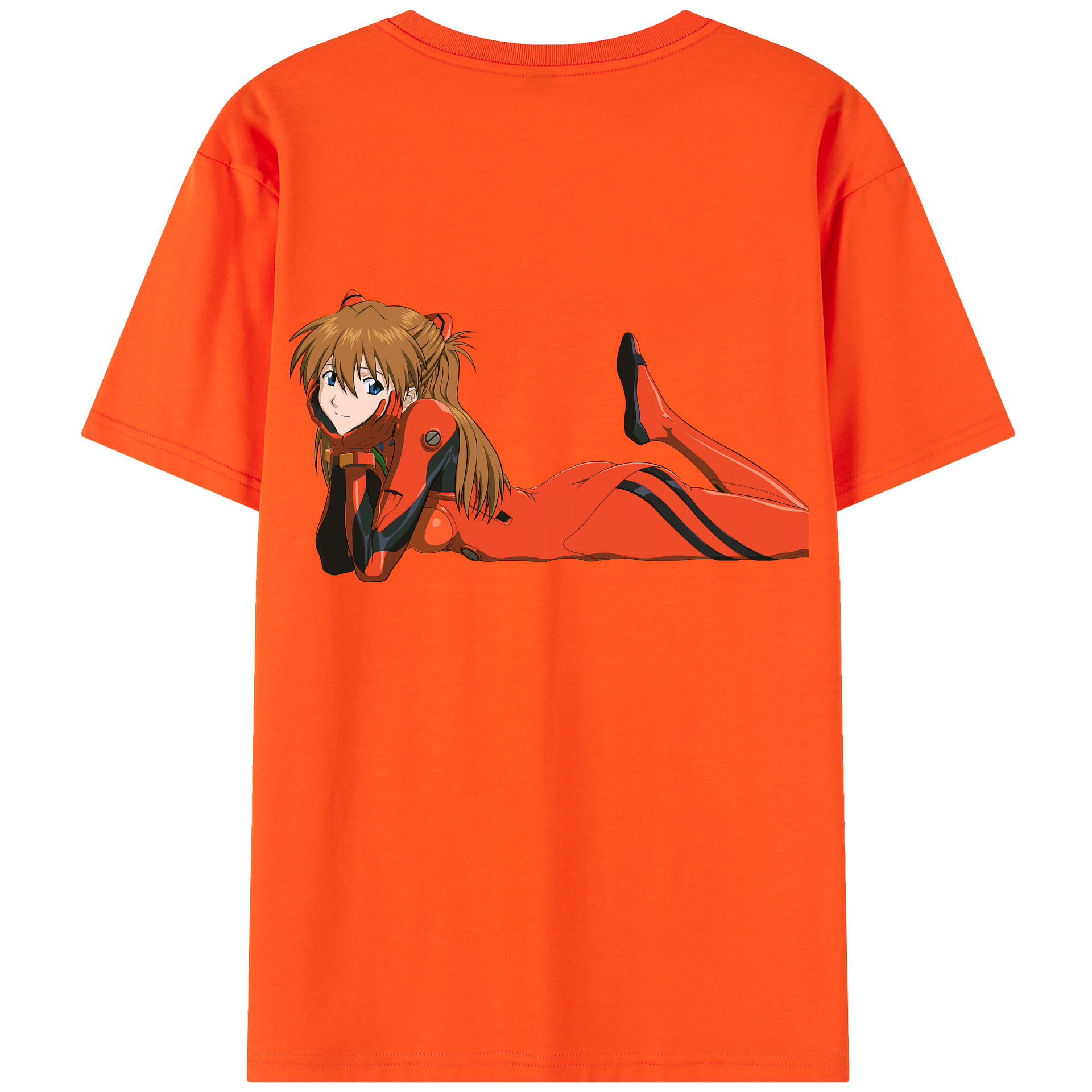 （画像用） EVA 新世紀エヴァンゲリオン 綿100％半袖Tシャツ（背面プリント）