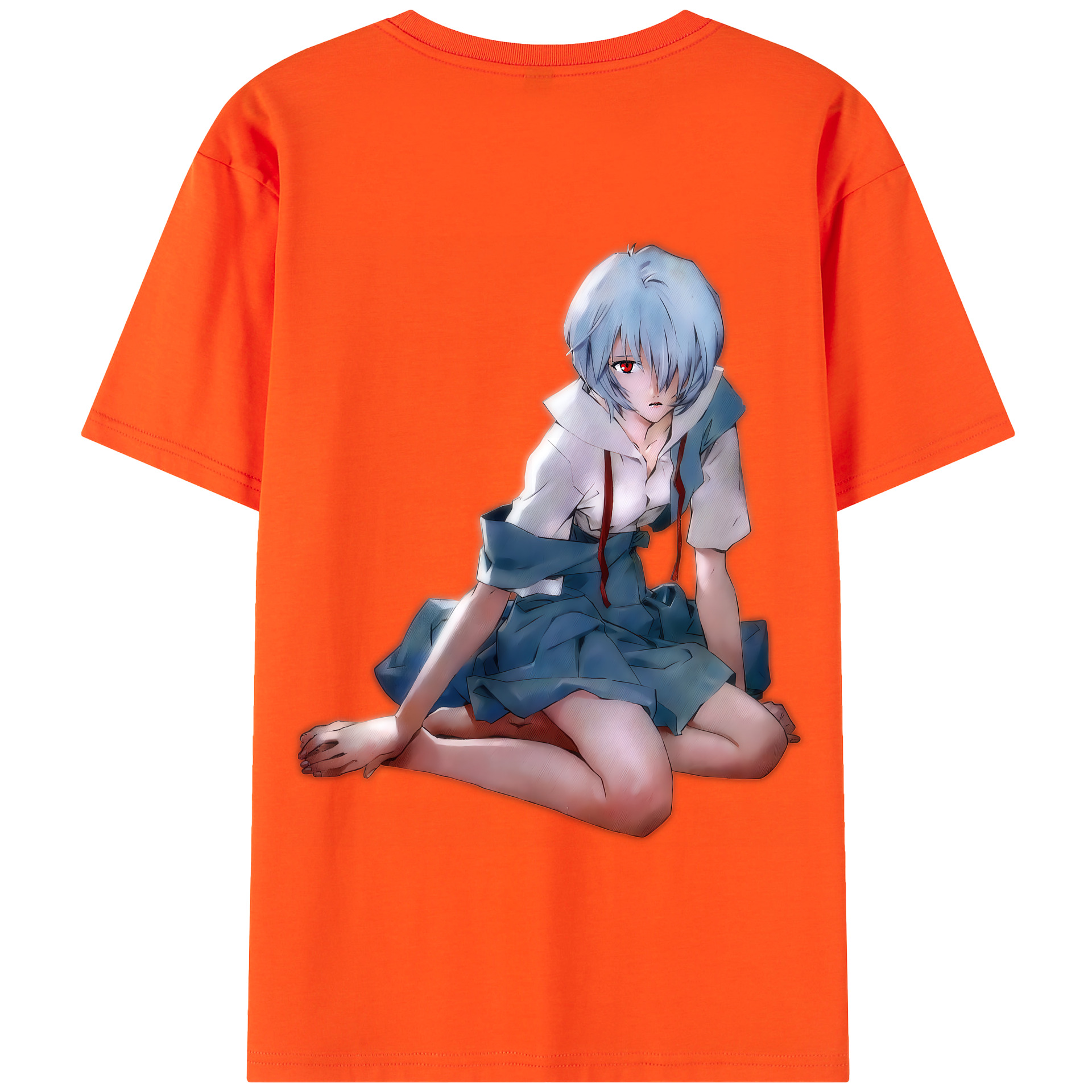 （画像用） EVA 新世紀エヴァンゲリオン 綿100％半袖Tシャツ（背面プリント）