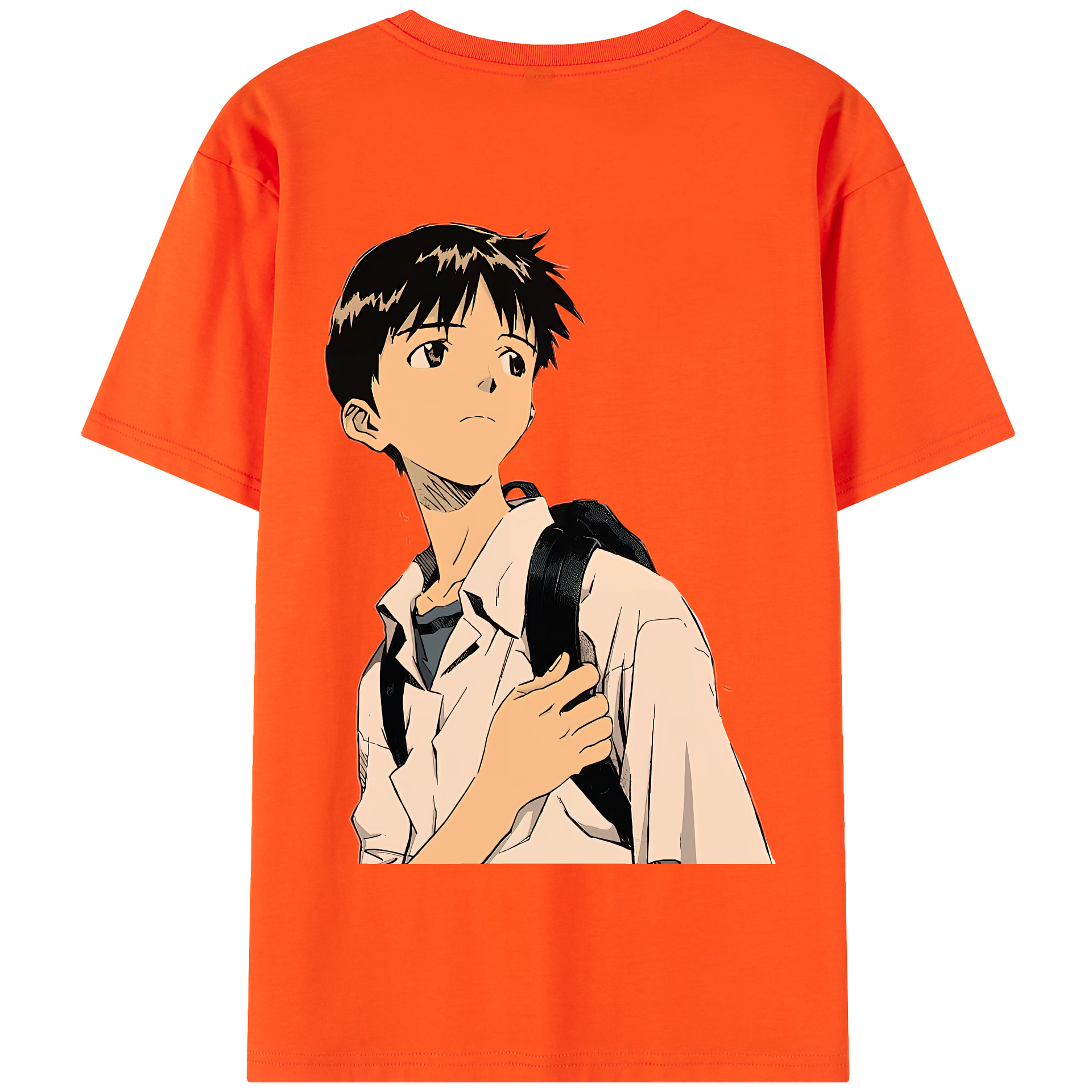 （画像用） EVA 新世紀エヴァンゲリオン 綿100％半袖Tシャツ（背面プリント）