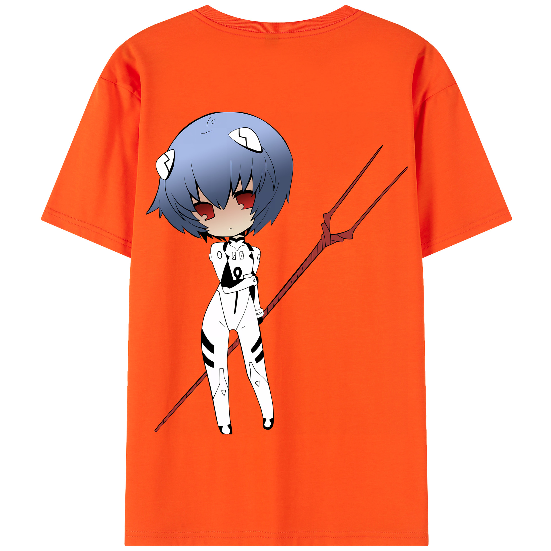 （画像用） EVA 新世紀エヴァンゲリオン 綿100％半袖Tシャツ（背面プリント）