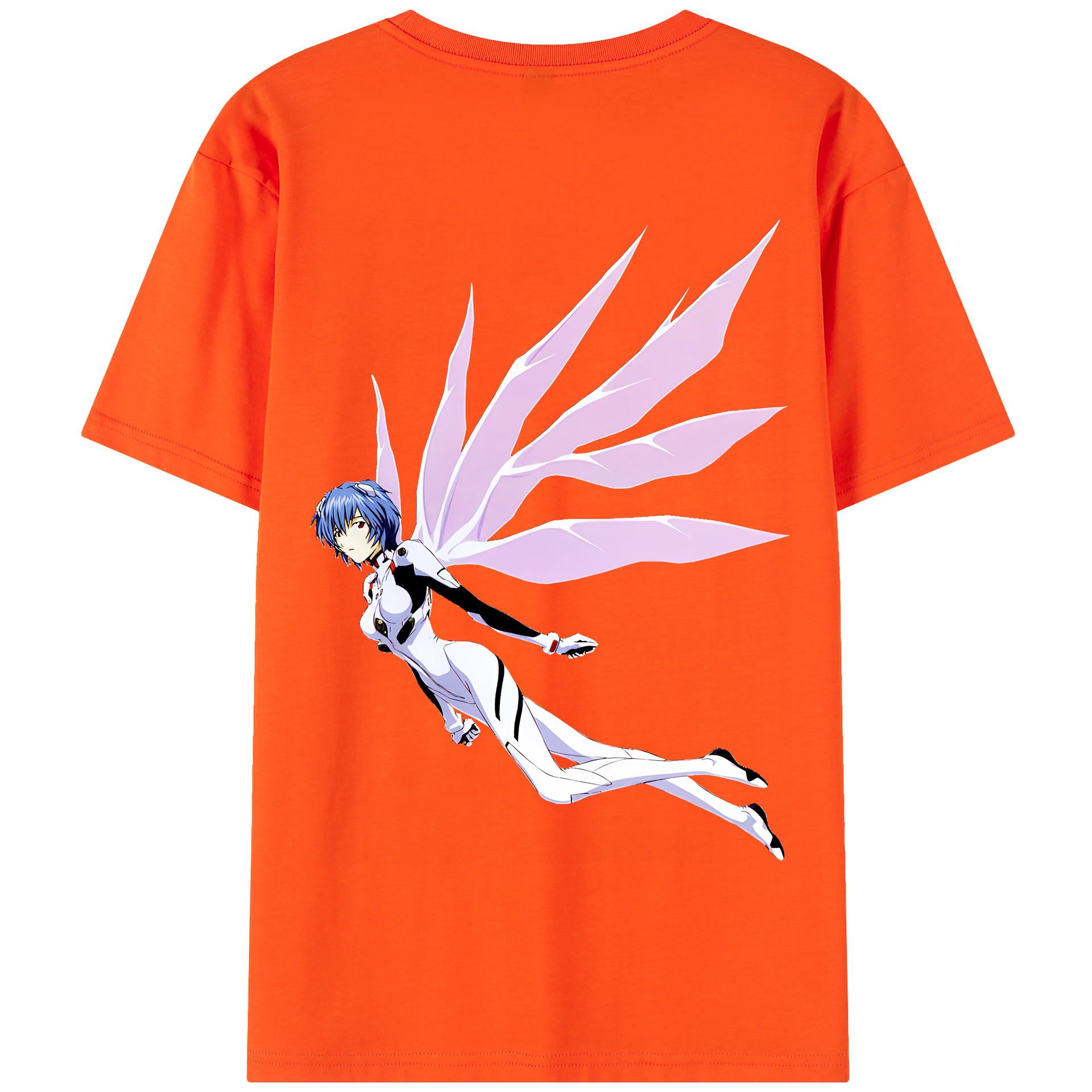 （画像用） EVA 新世紀エヴァンゲリオン 綿100％半袖Tシャツ（背面プリント）