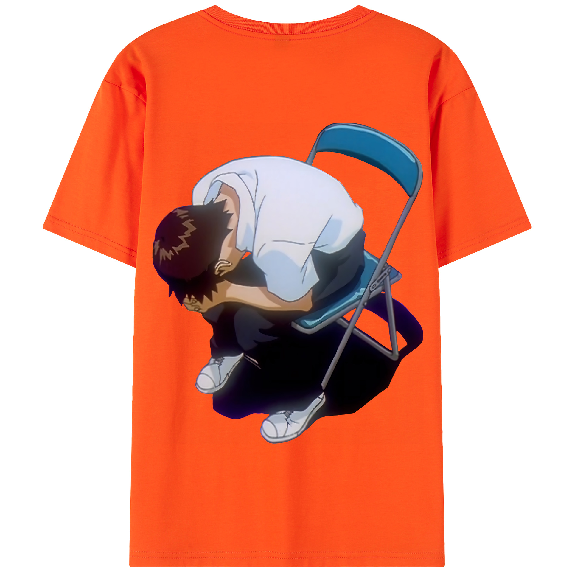 （画像用） EVA 新世紀エヴァンゲリオン 綿100％半袖Tシャツ（背面プリント）