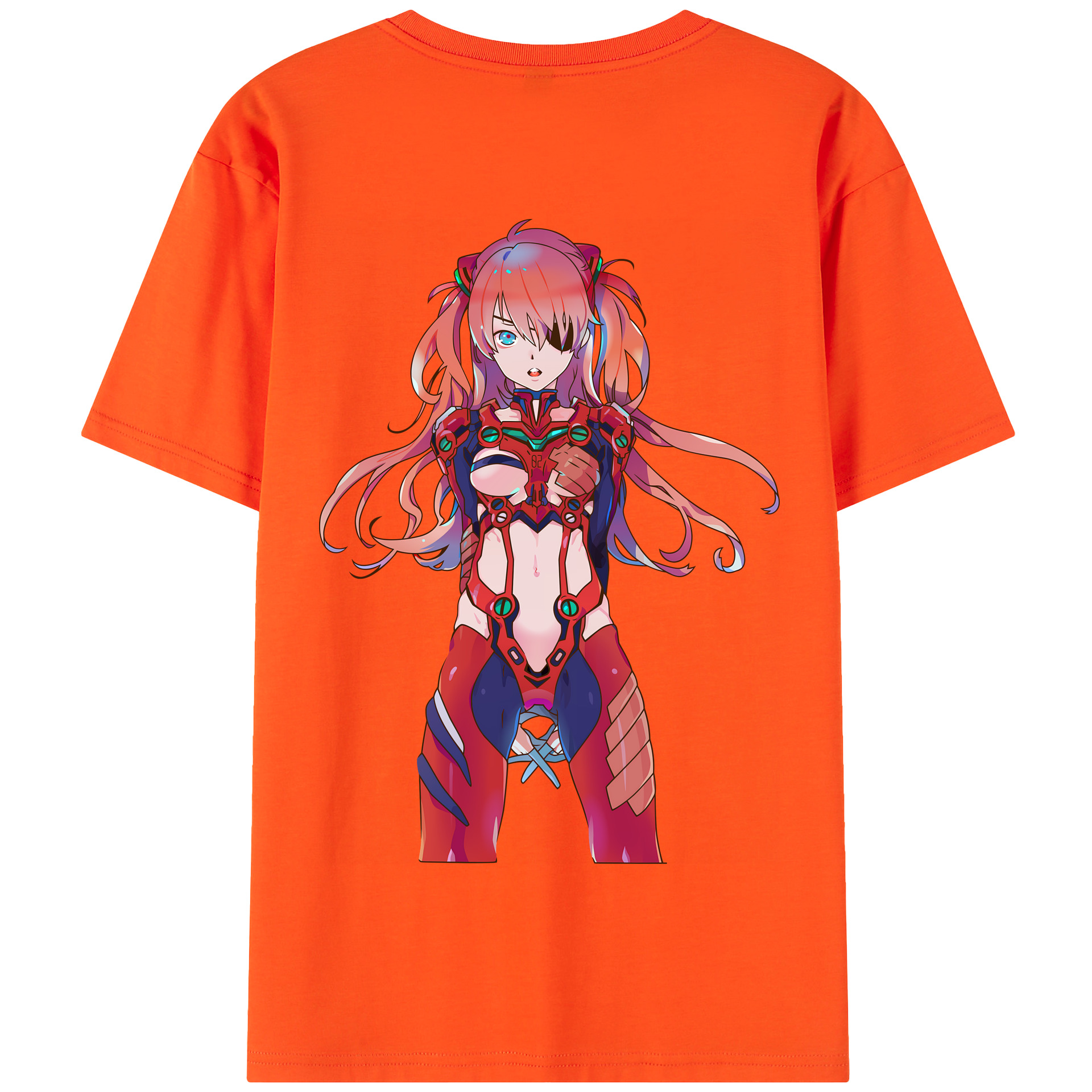 （画像用） EVA 新世紀エヴァンゲリオン 綿100％半袖Tシャツ（背面プリント）