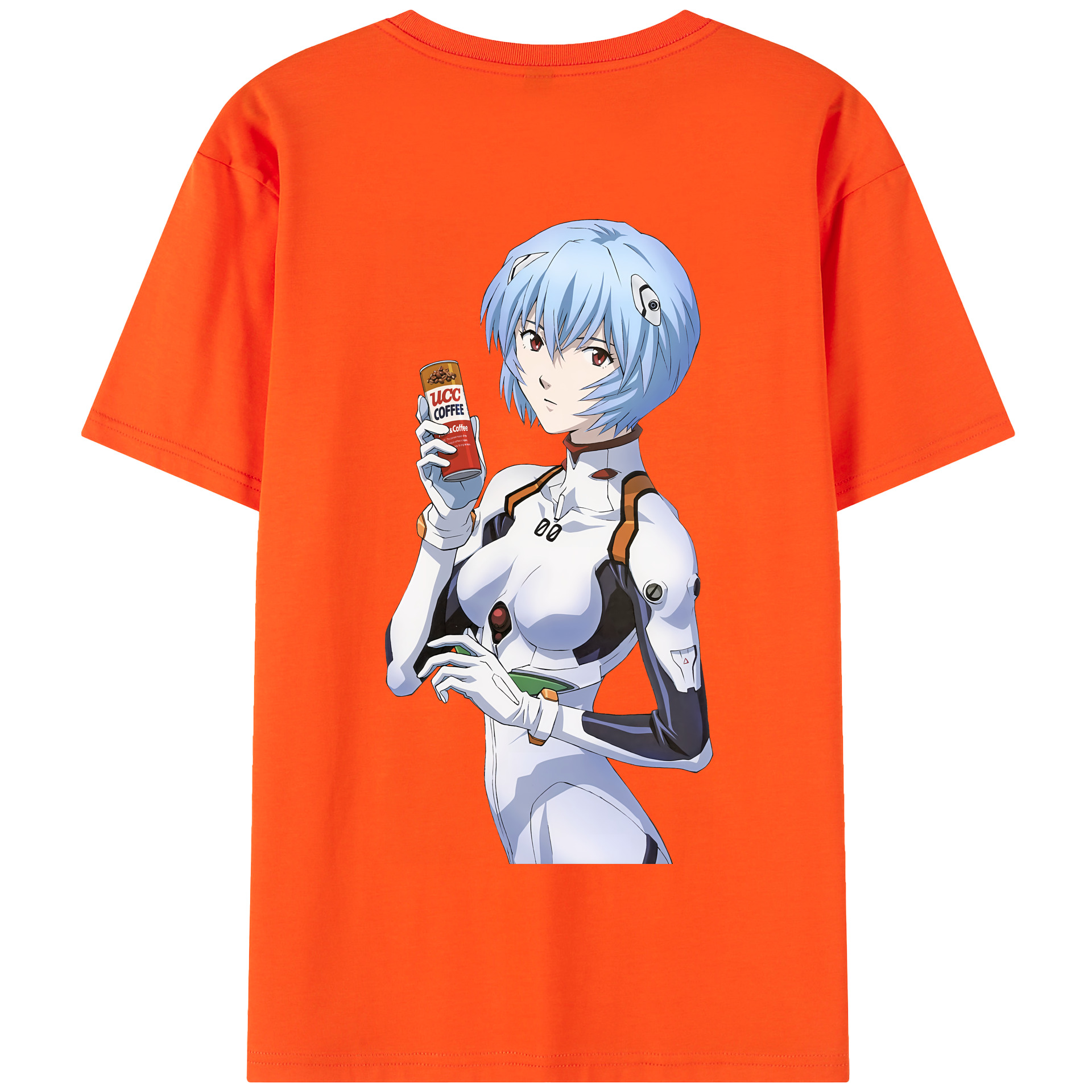 （画像用） EVA 新世紀エヴァンゲリオン 綿100％半袖Tシャツ（背面プリント）