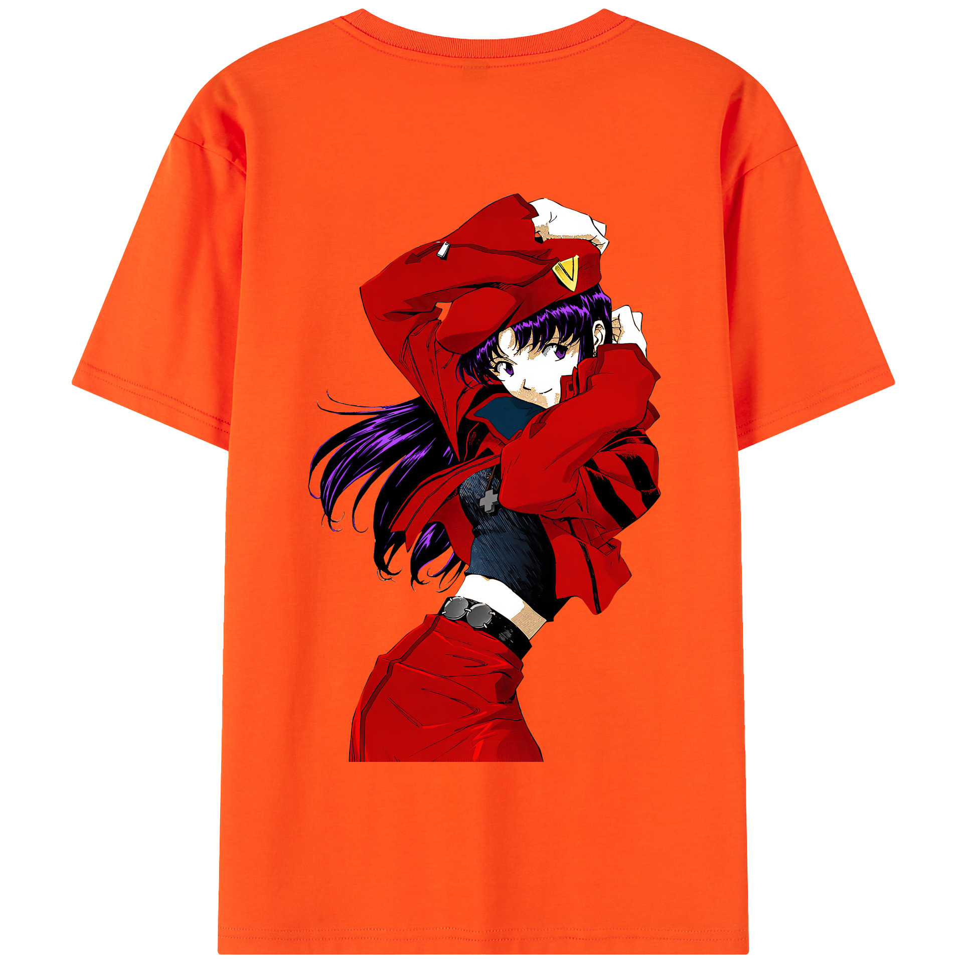 （画像用） EVA 新世紀エヴァンゲリオン 綿100％半袖Tシャツ（背面プリント）
