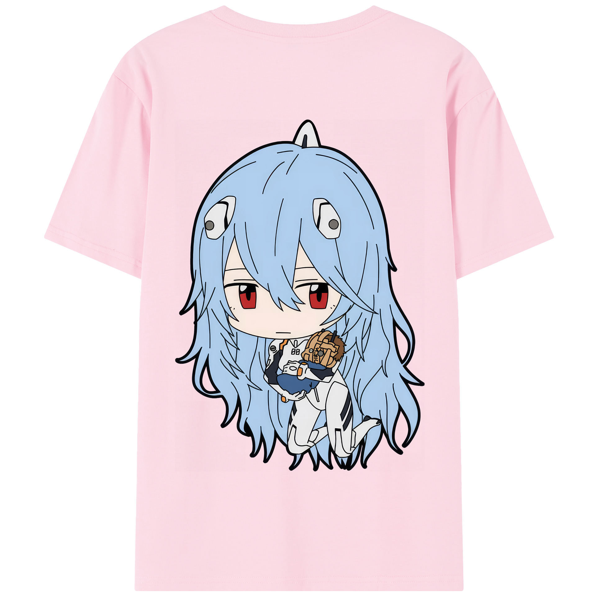 （画像用） EVA 新世紀エヴァンゲリオン 綿100％半袖Tシャツ（背面プリント）