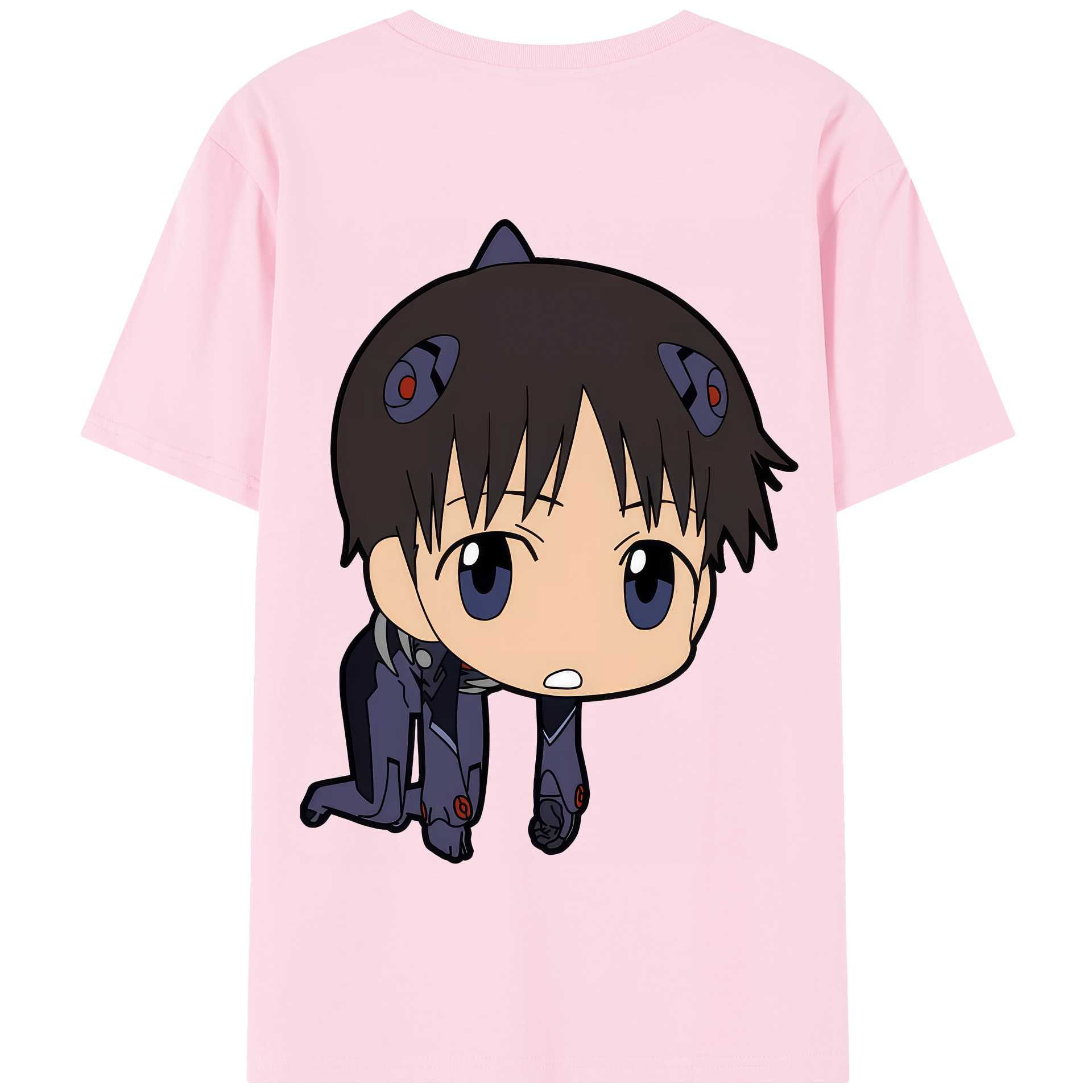 （画像用） EVA 新世紀エヴァンゲリオン 綿100％半袖Tシャツ（背面プリント）
