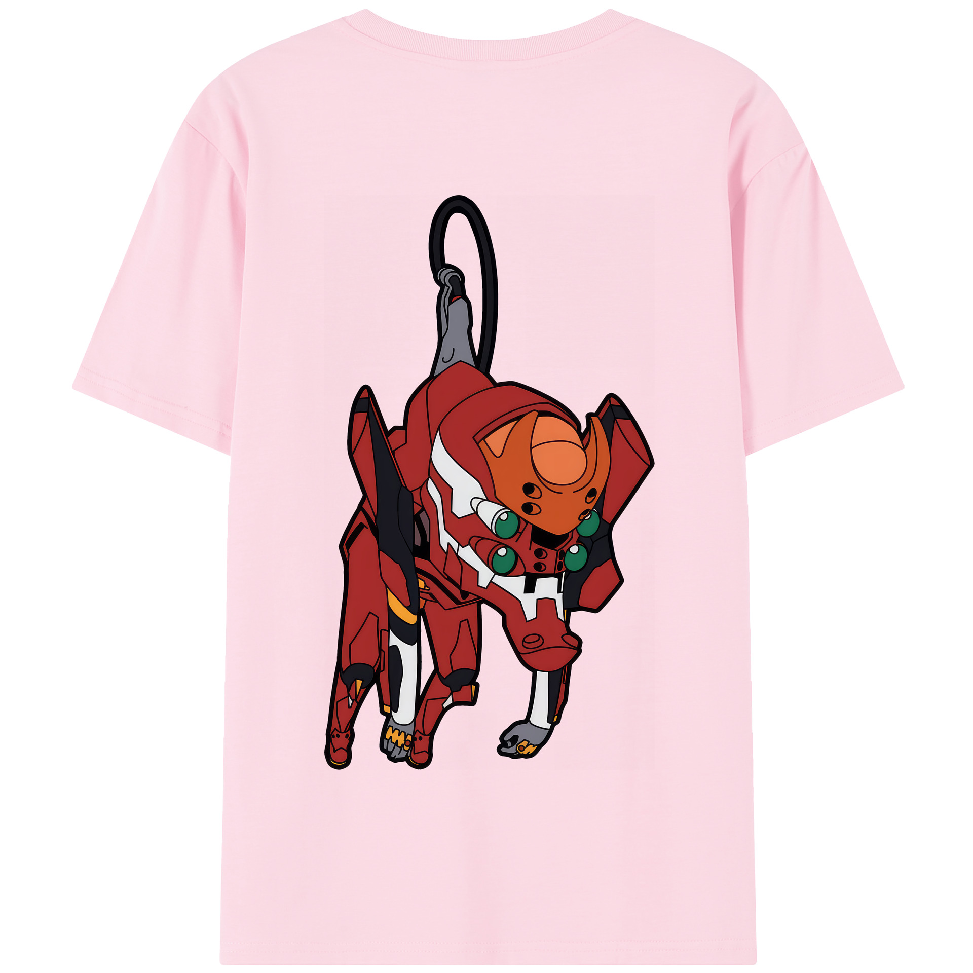 （画像用） EVA 新世紀エヴァンゲリオン 綿100％半袖Tシャツ（背面プリント）
