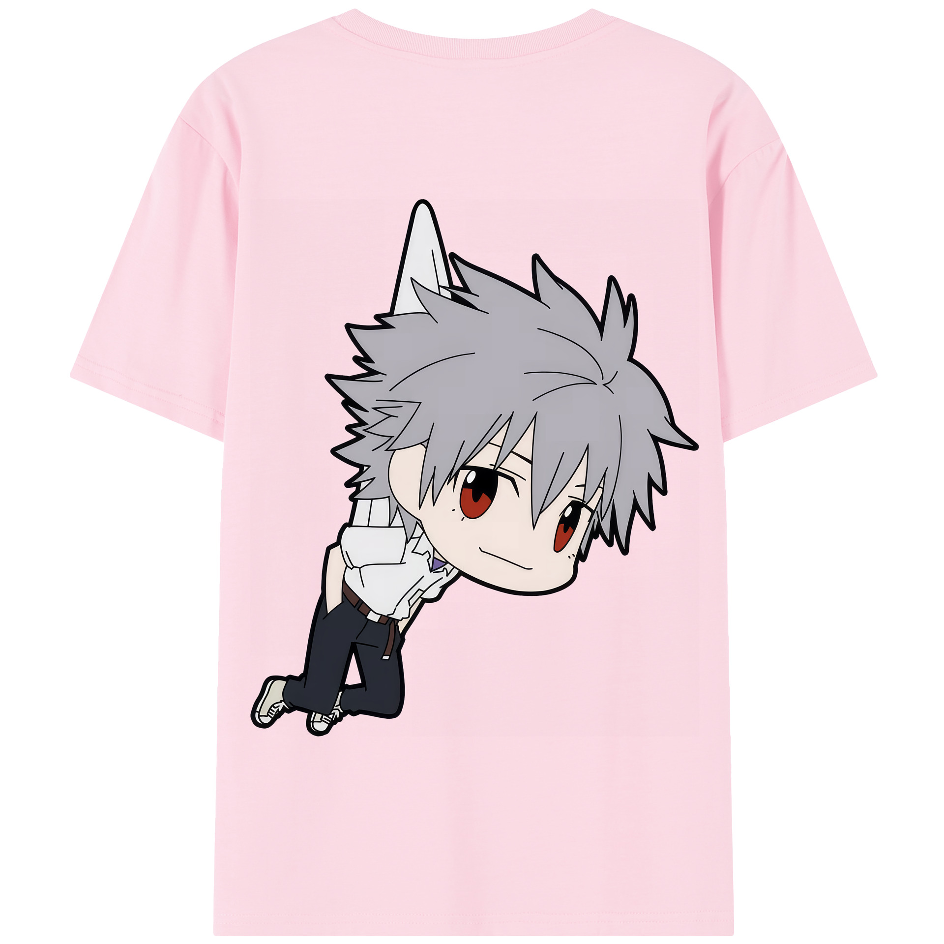 （画像用） EVA 新世紀エヴァンゲリオン 綿100％半袖Tシャツ（背面プリント）