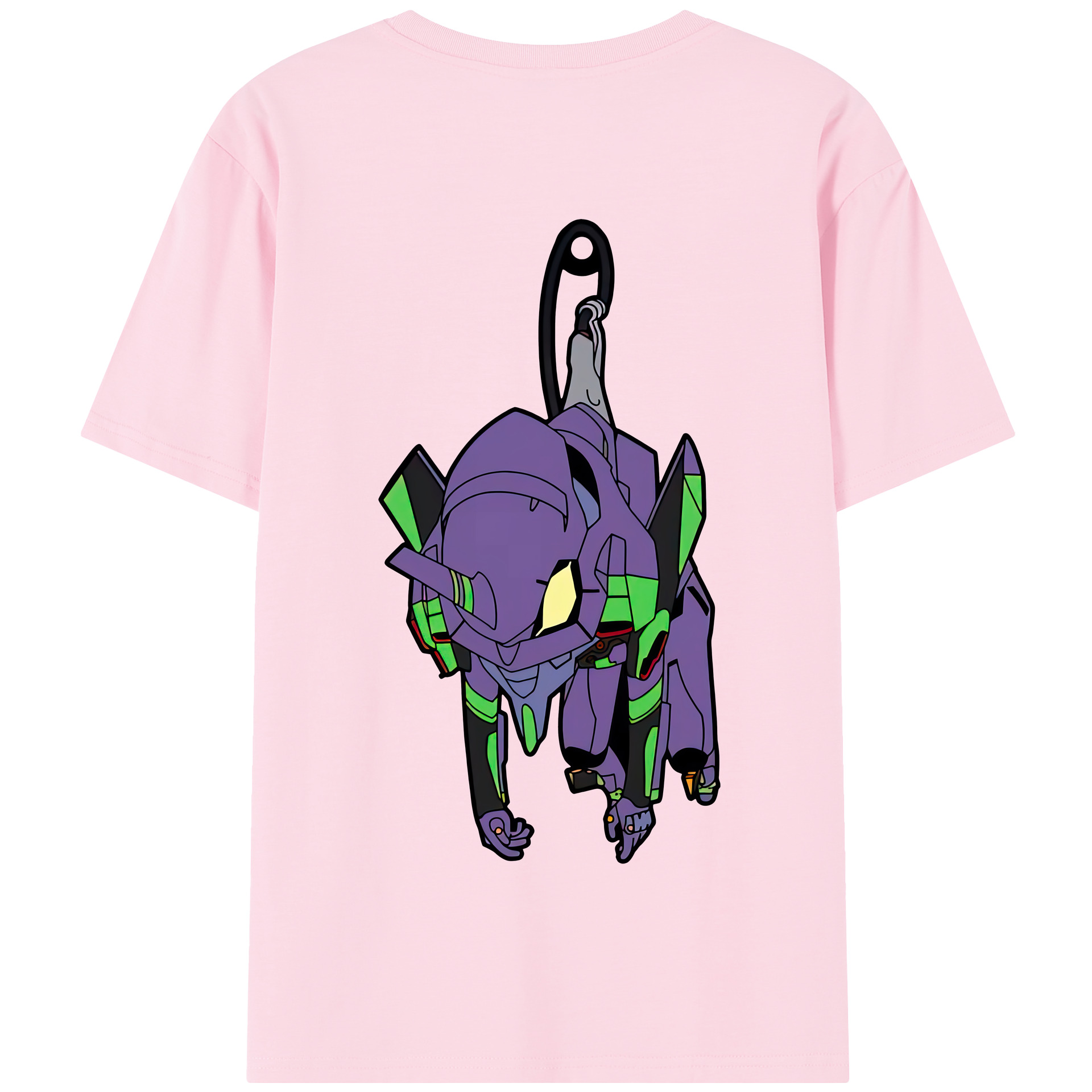 （画像用） EVA 新世紀エヴァンゲリオン 綿100％半袖Tシャツ（背面プリント）