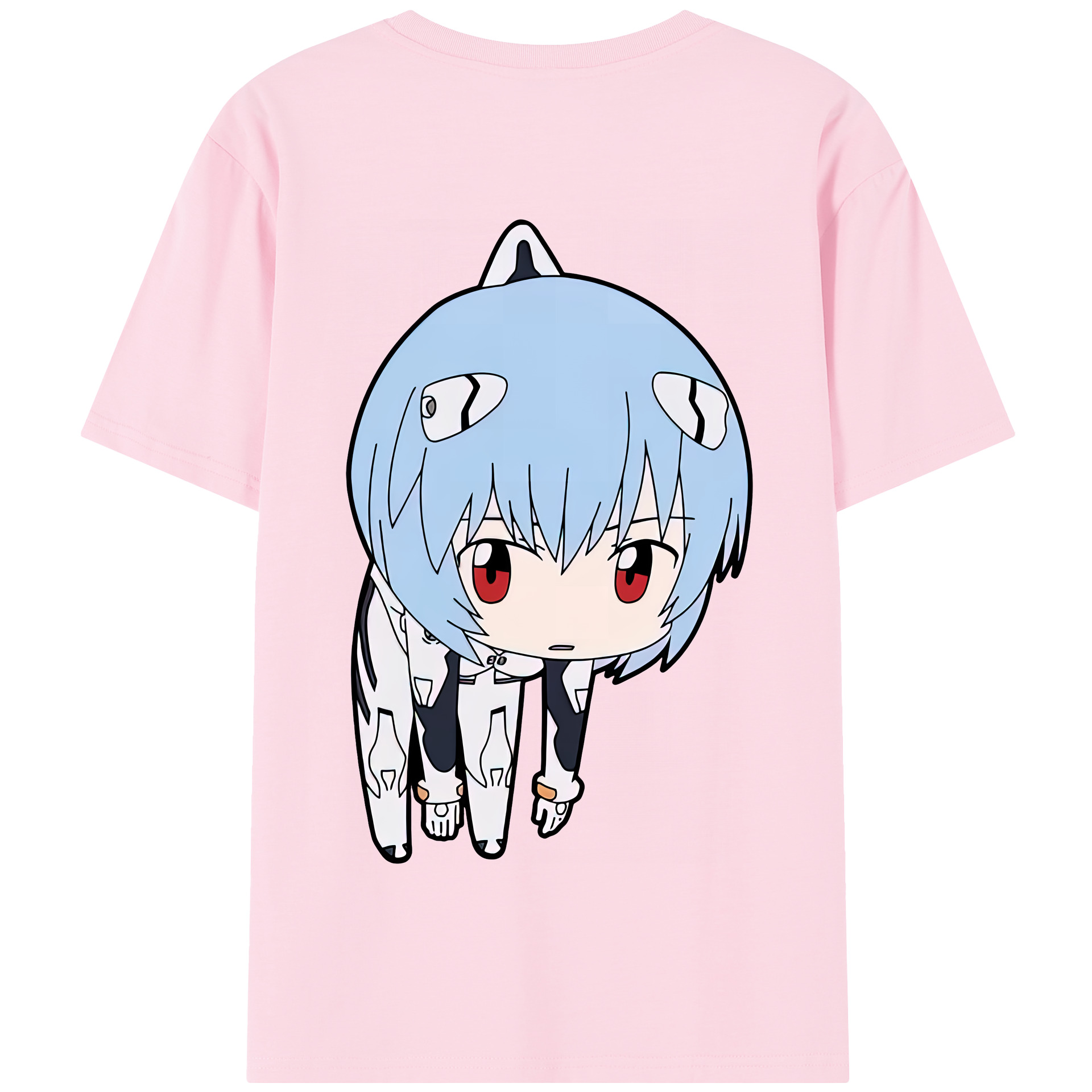 （画像用） EVA 新世紀エヴァンゲリオン 綿100％半袖Tシャツ（背面プリント）
