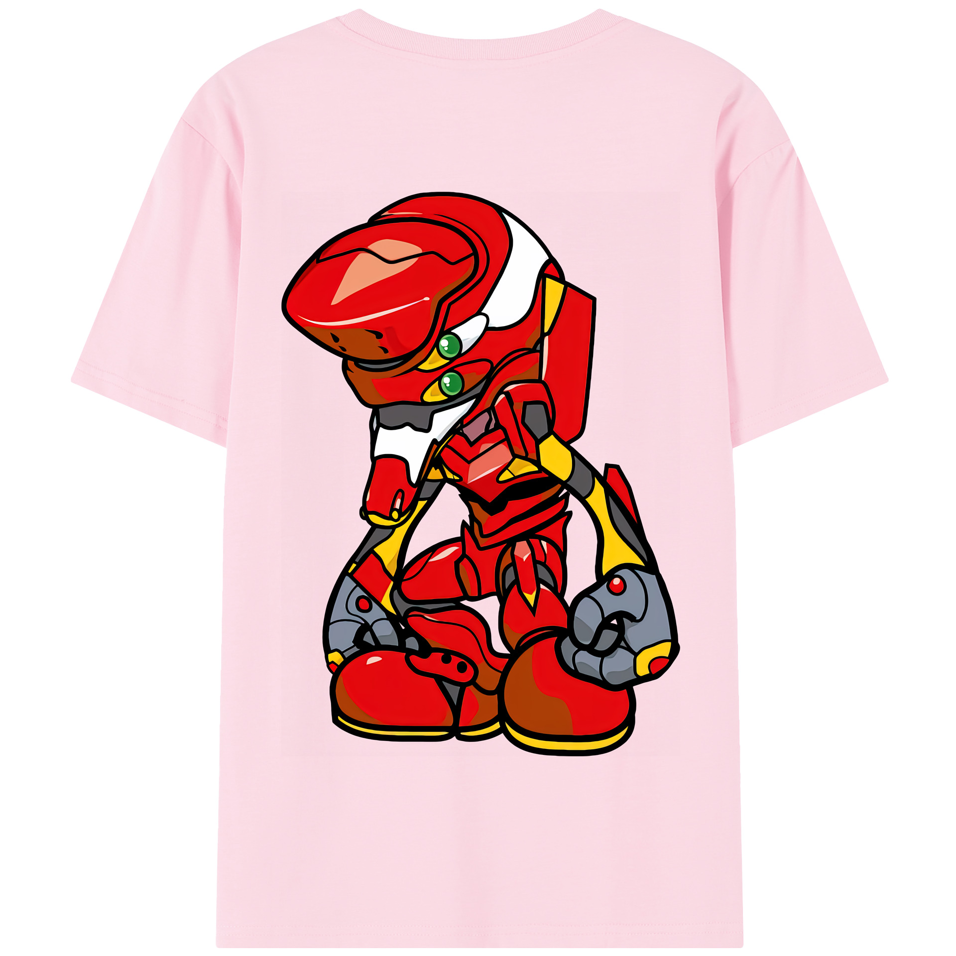 （画像用） EVA 新世紀エヴァンゲリオン 綿100％半袖Tシャツ（背面プリント）