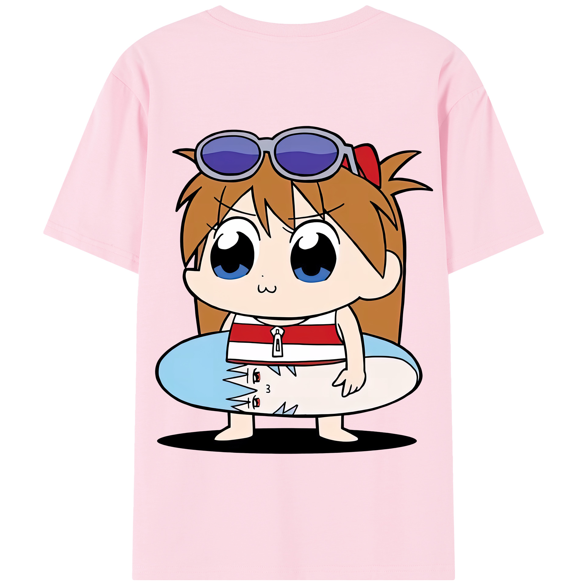 （画像用） EVA 新世紀エヴァンゲリオン 綿100％半袖Tシャツ（背面プリント）