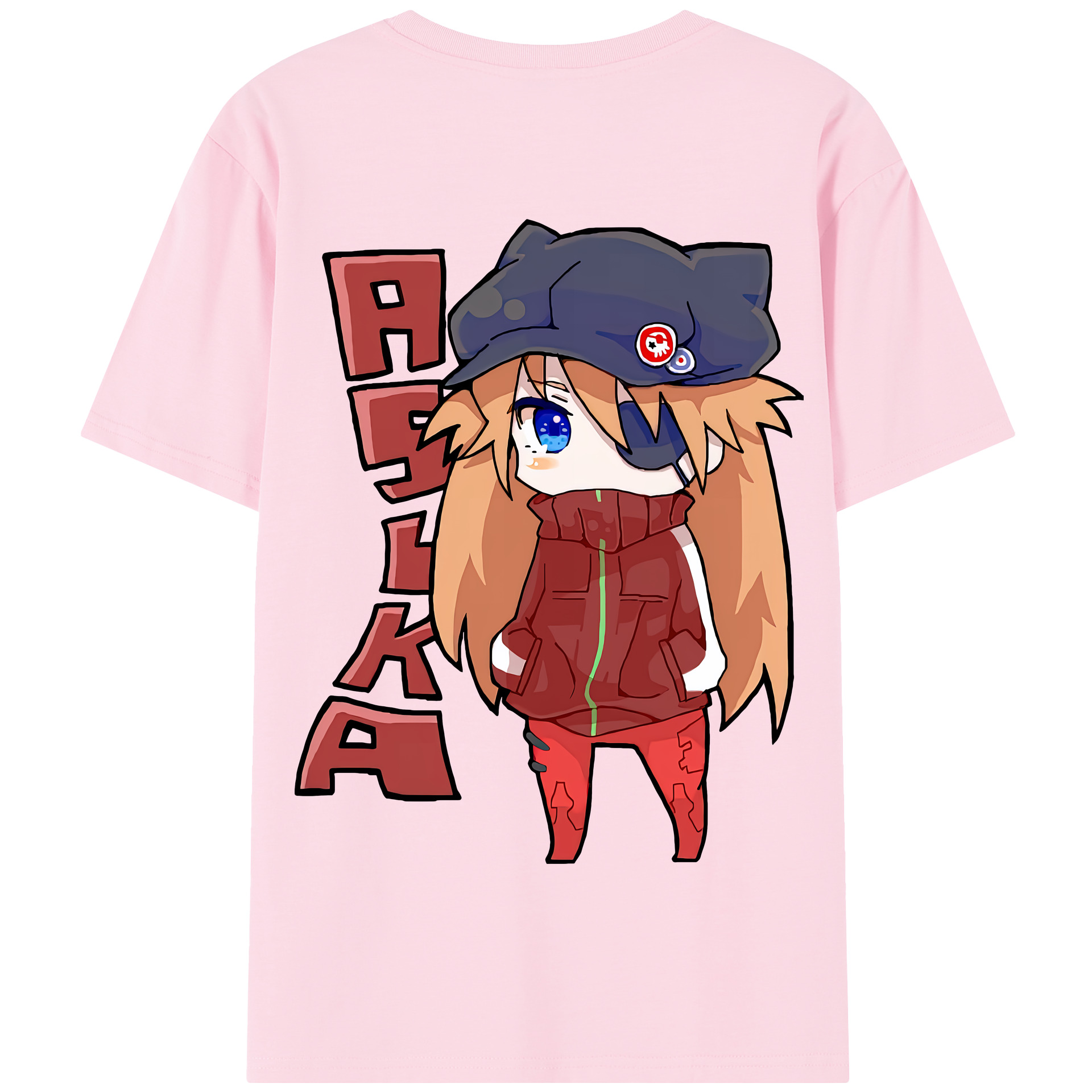（画像用） EVA 新世紀エヴァンゲリオン 綿100％半袖Tシャツ（背面プリント）