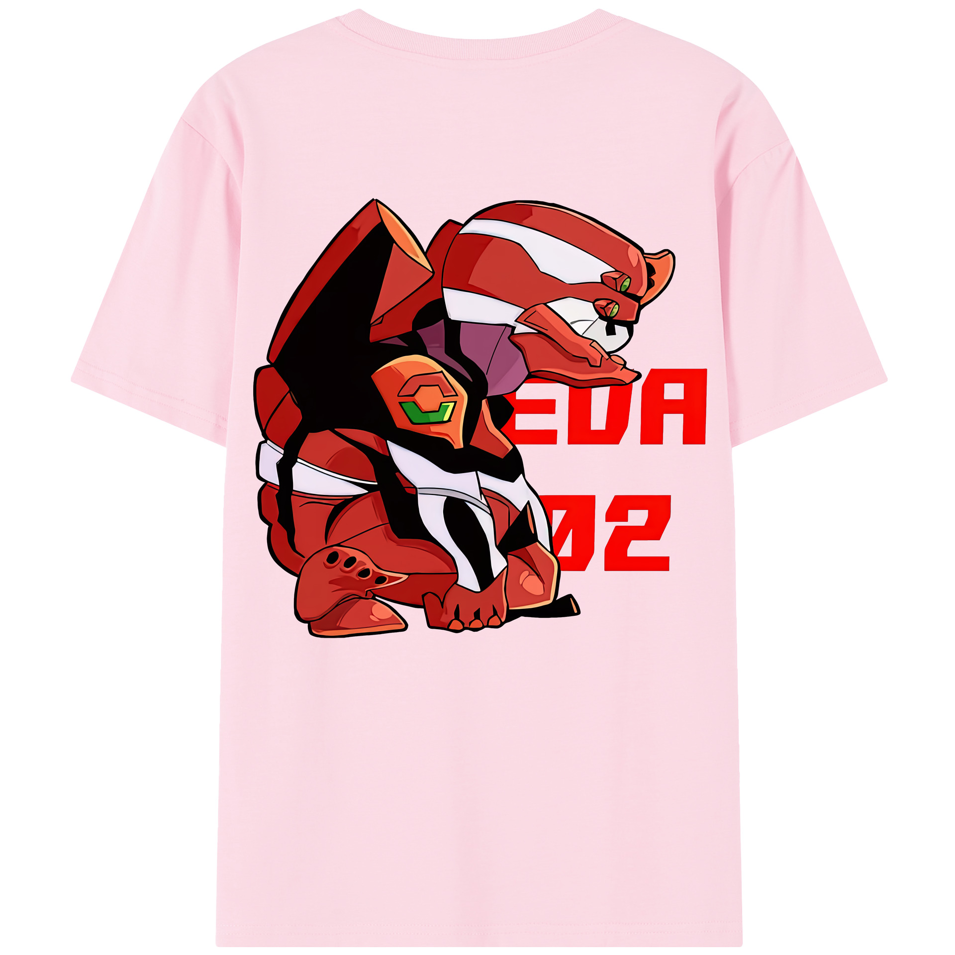 （画像用） EVA 新世紀エヴァンゲリオン 綿100％半袖Tシャツ（背面プリント）