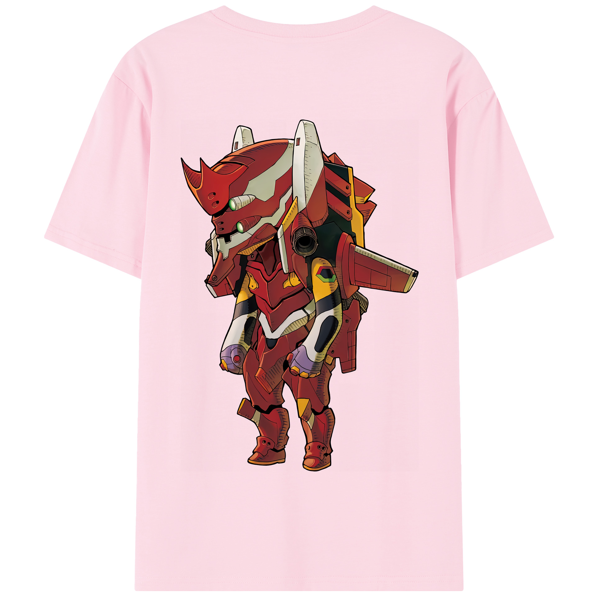 （画像用） EVA 新世紀エヴァンゲリオン 綿100％半袖Tシャツ（背面プリント）