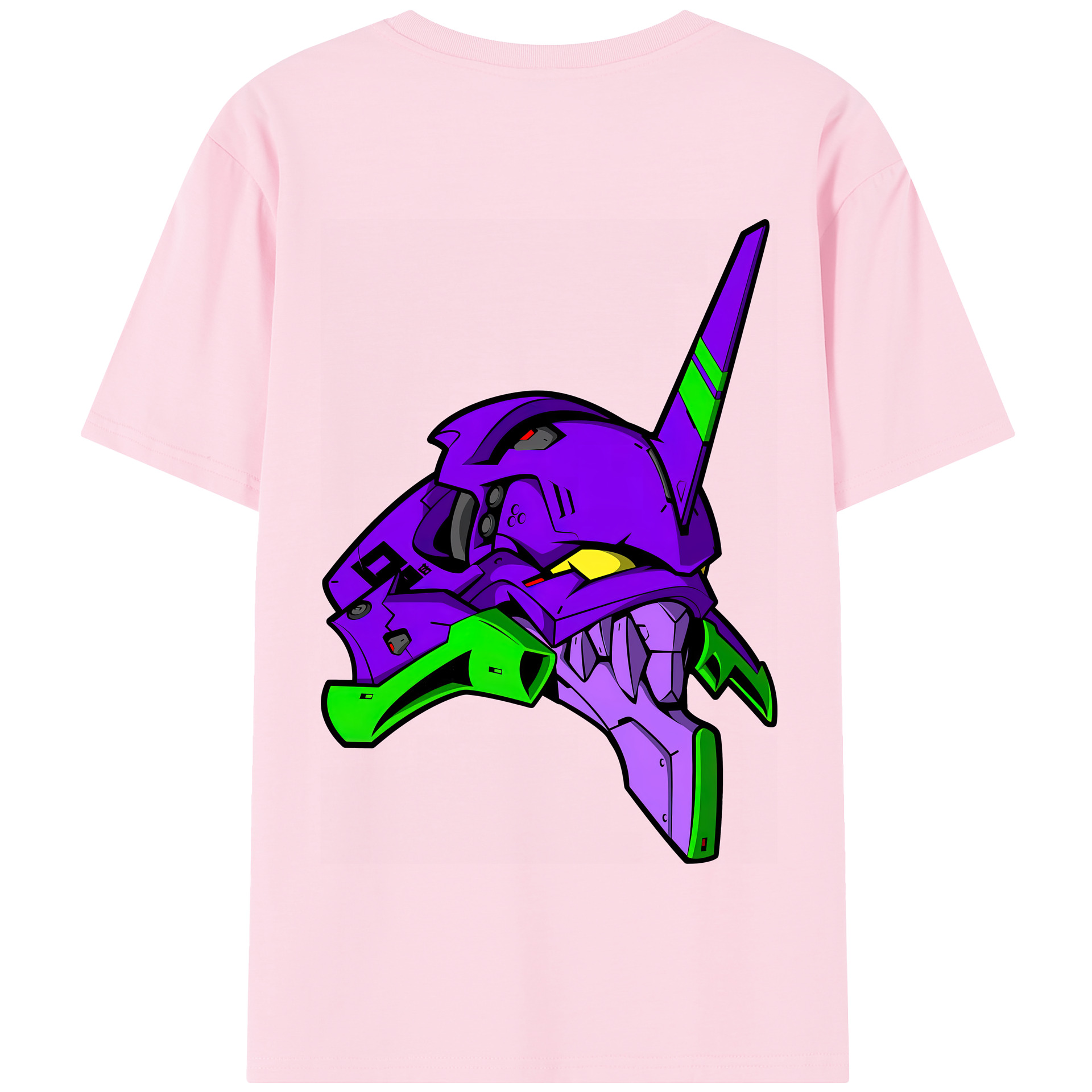 （画像用） EVA 新世紀エヴァンゲリオン 綿100％半袖Tシャツ（背面プリント）