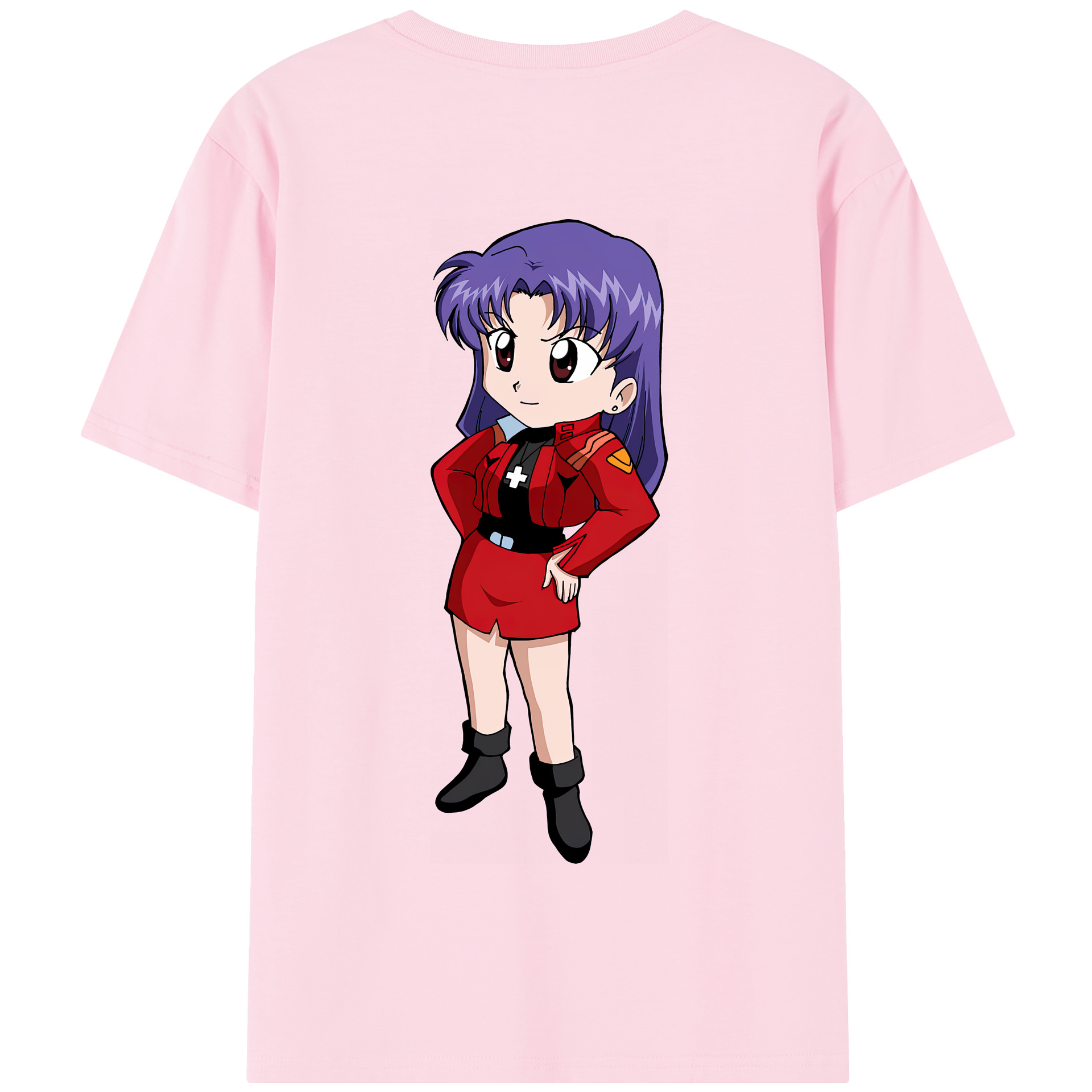 （画像用） EVA 新世紀エヴァンゲリオン 綿100％半袖Tシャツ（背面プリント）