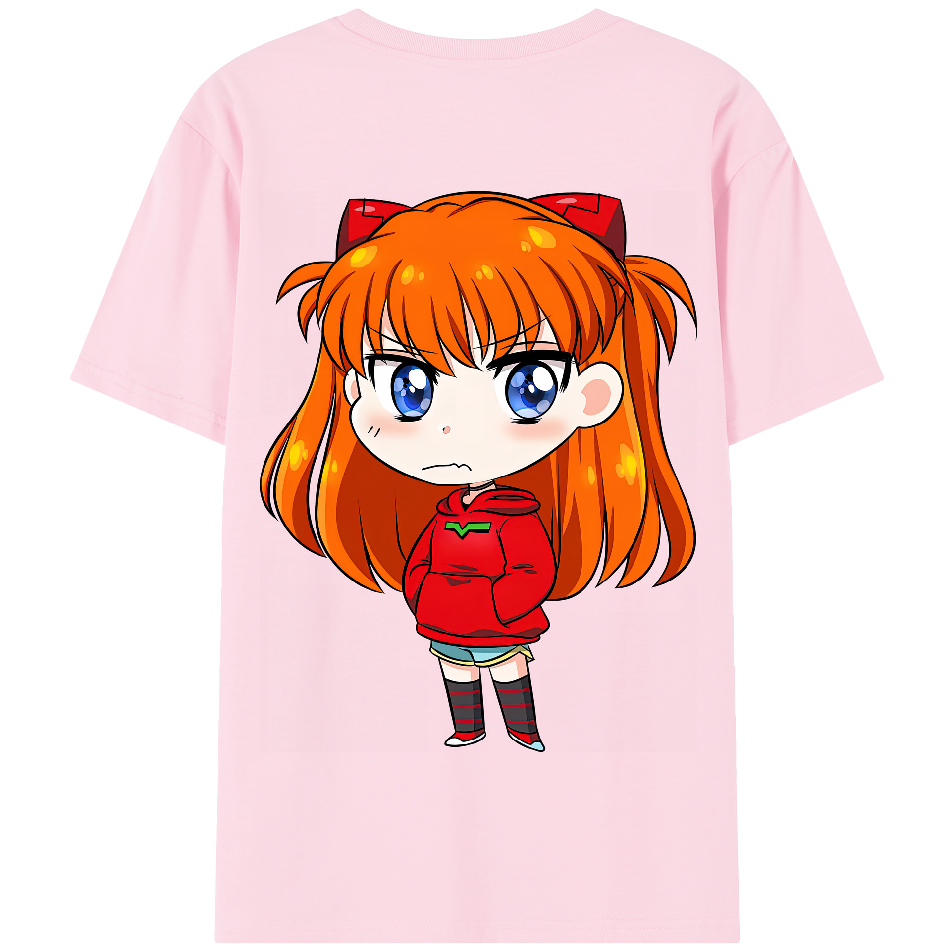 （画像用） EVA 新世紀エヴァンゲリオン 綿100％半袖Tシャツ（背面プリント）