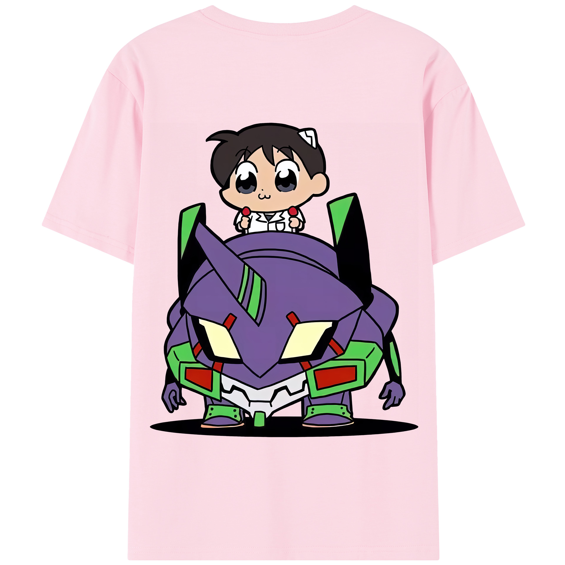 （画像用） EVA 新世紀エヴァンゲリオン 綿100％半袖Tシャツ（背面プリント）