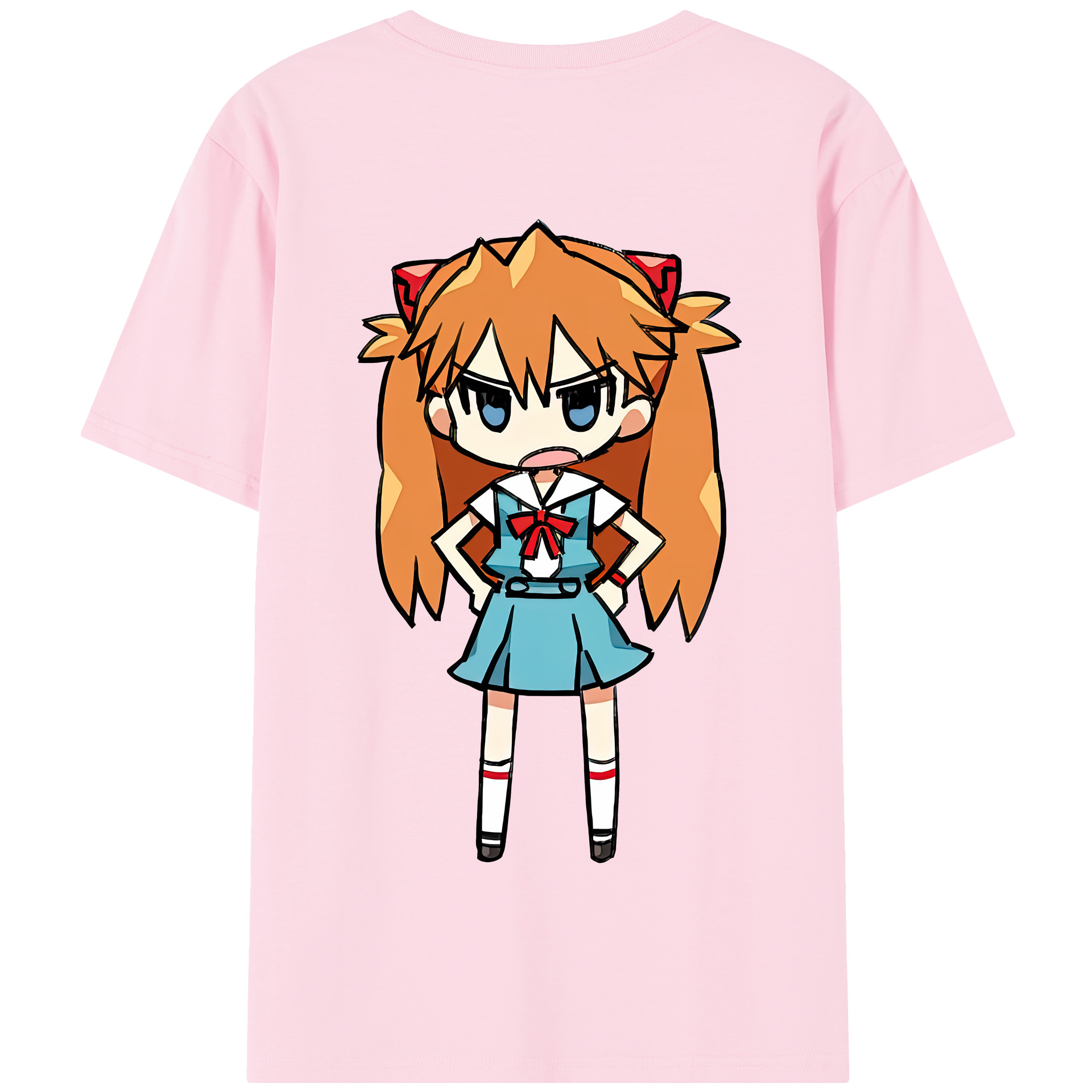 （画像用） EVA 新世紀エヴァンゲリオン 綿100％半袖Tシャツ（背面プリント）