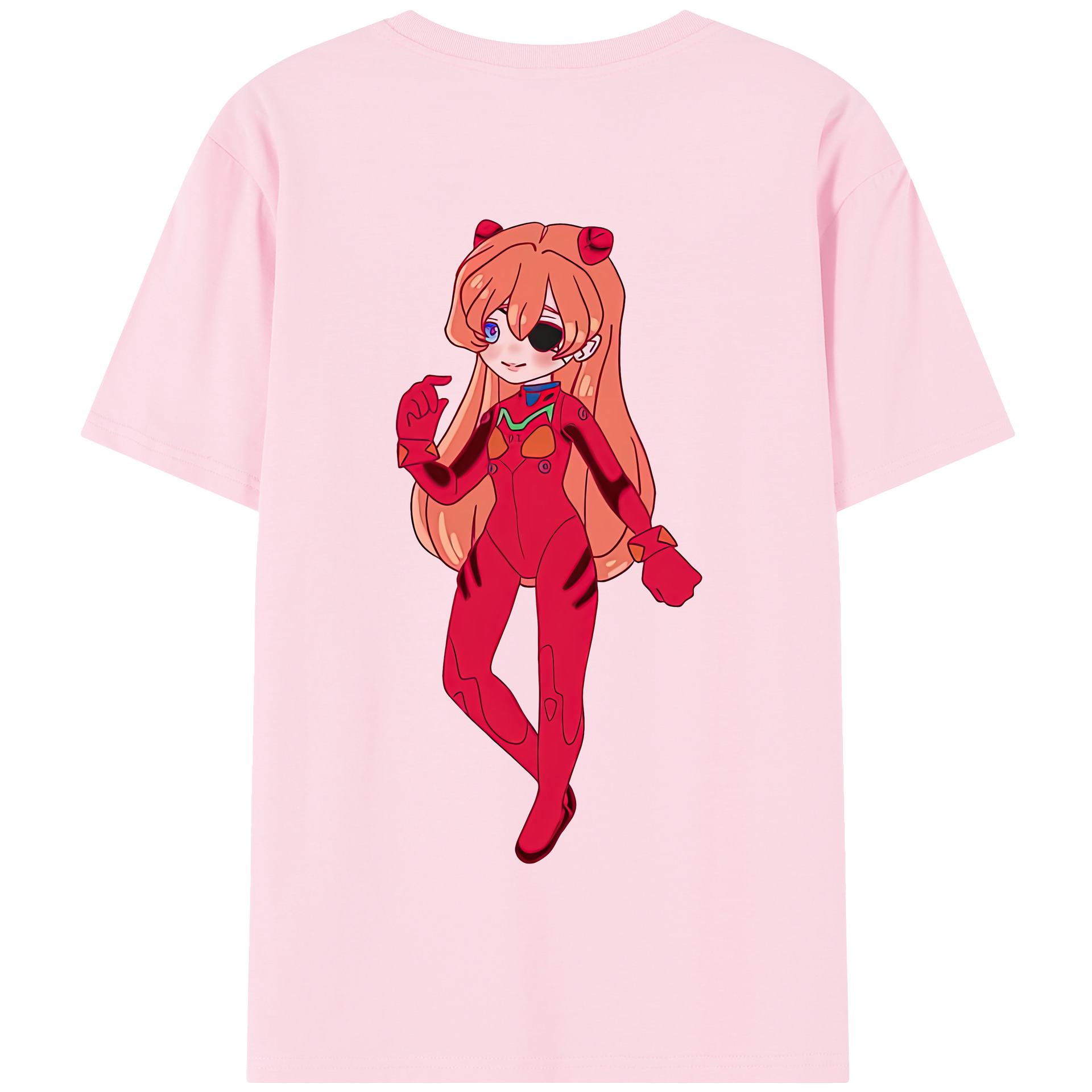 （画像用） EVA 新世紀エヴァンゲリオン 綿100％半袖Tシャツ（背面プリント）
