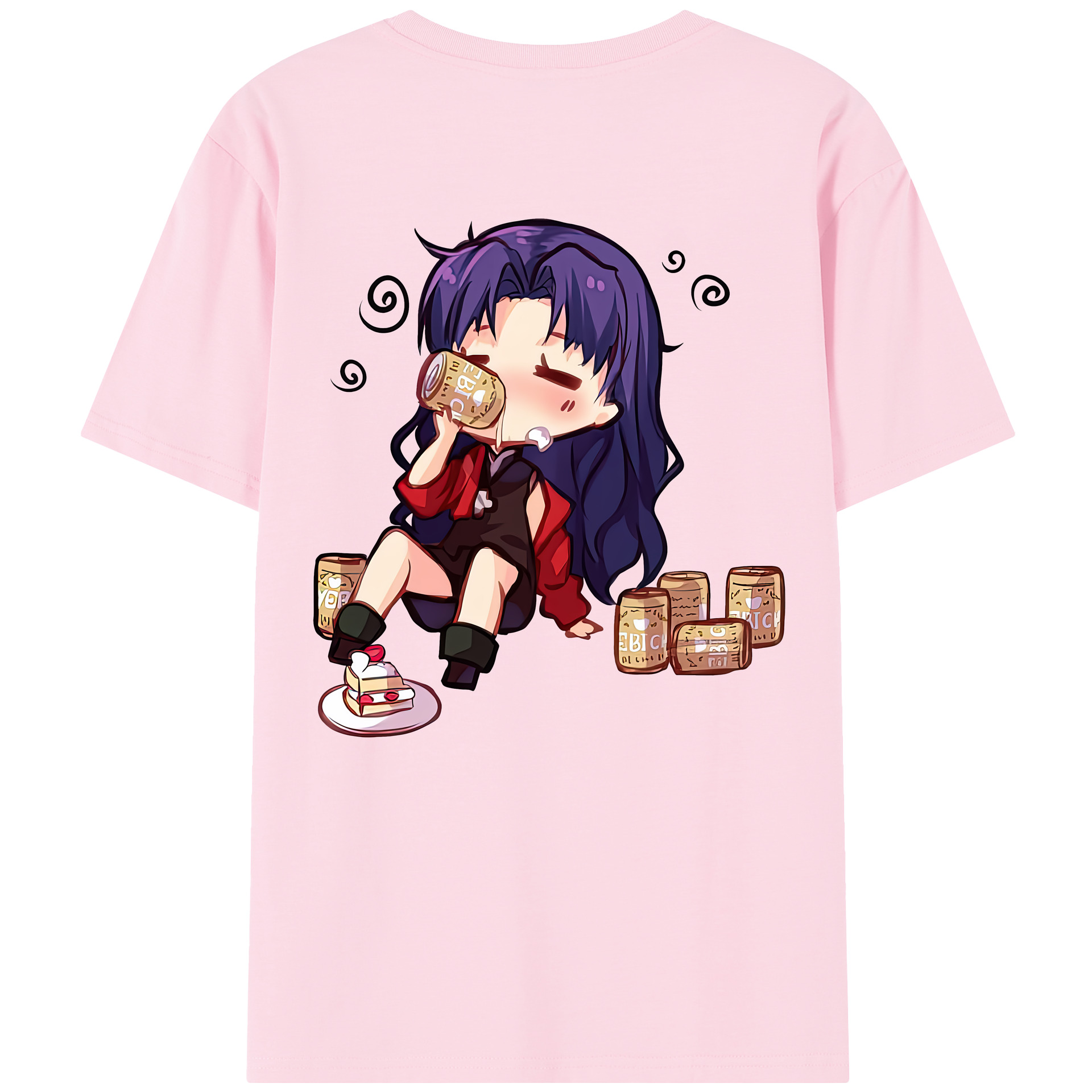 （画像用） EVA 新世紀エヴァンゲリオン 綿100％半袖Tシャツ（背面プリント）