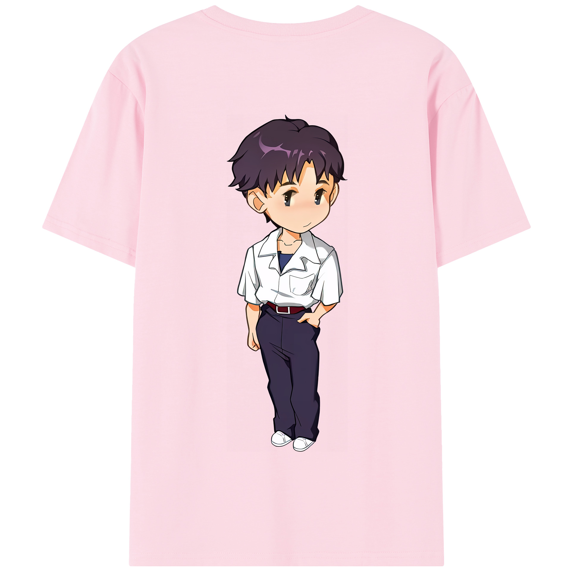 （画像用） EVA 新世紀エヴァンゲリオン 綿100％半袖Tシャツ（背面プリント）
