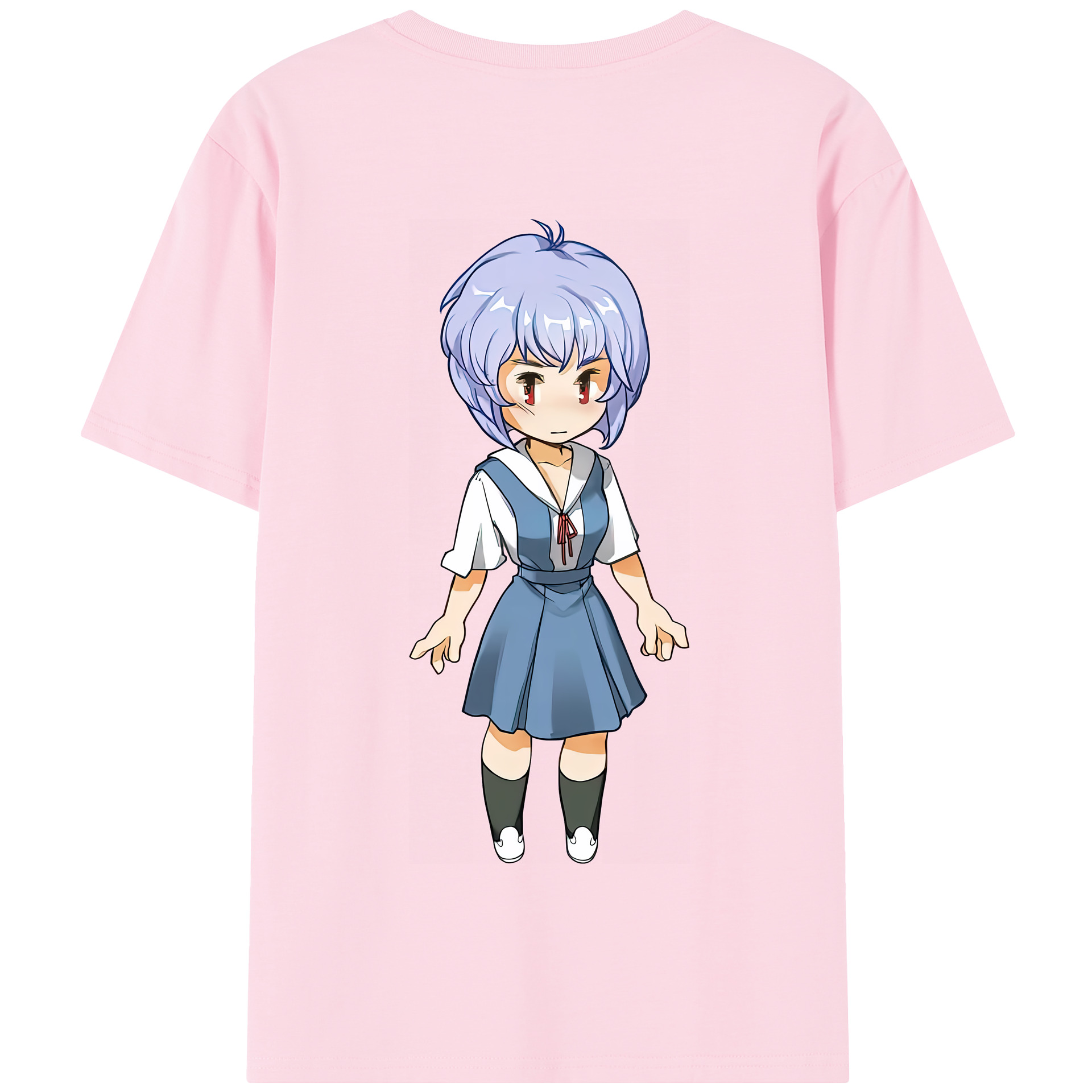 （画像用） EVA 新世紀エヴァンゲリオン 綿100％半袖Tシャツ（背面プリント）