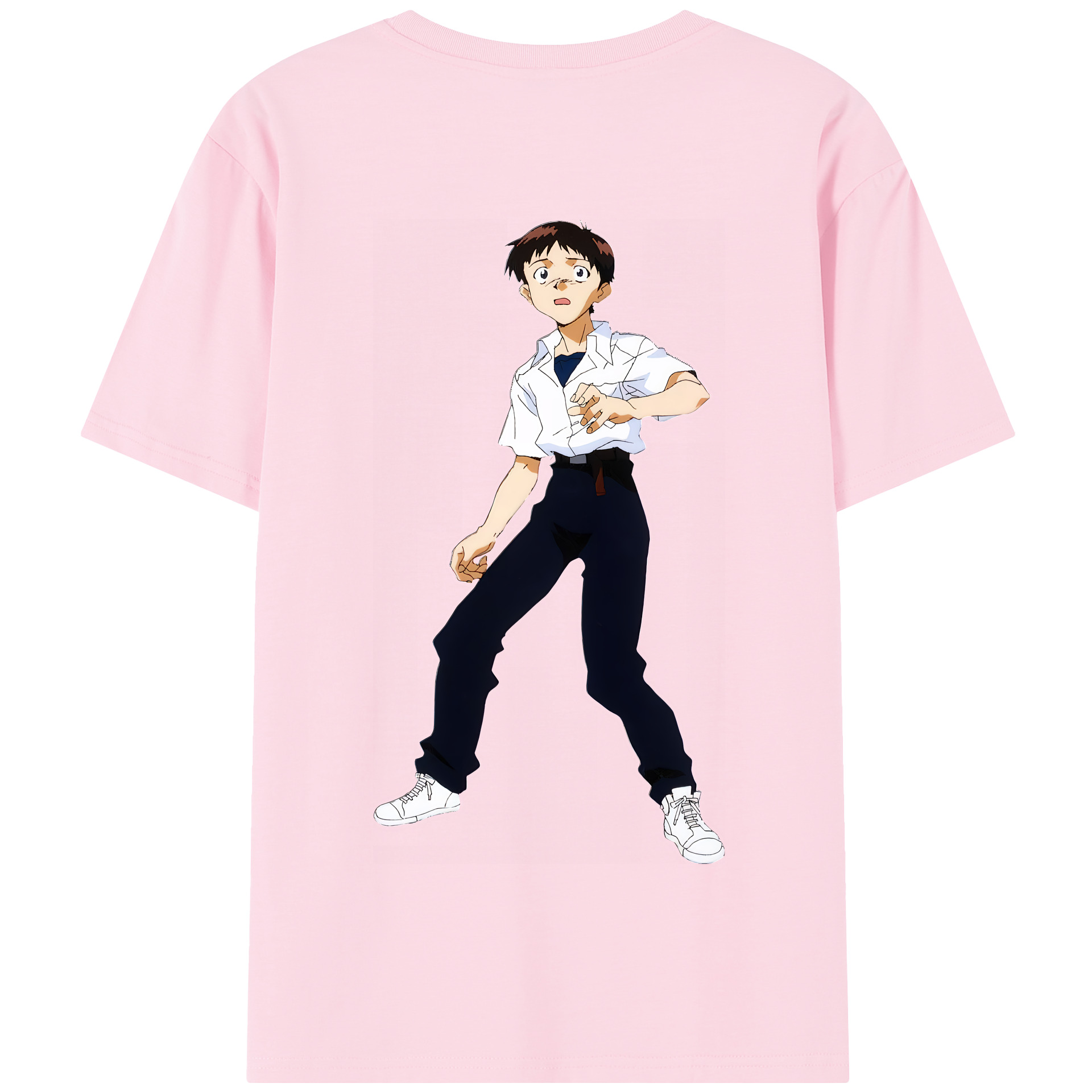 （画像用） EVA 新世紀エヴァンゲリオン 綿100％半袖Tシャツ（背面プリント）