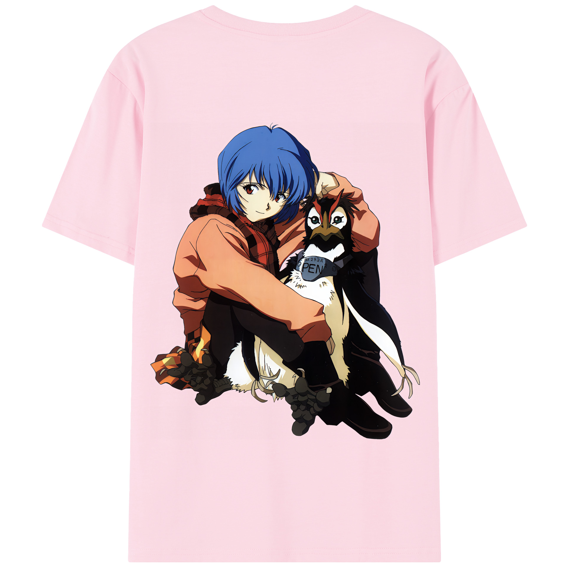（画像用） EVA 新世紀エヴァンゲリオン 綿100％半袖Tシャツ（背面プリント）