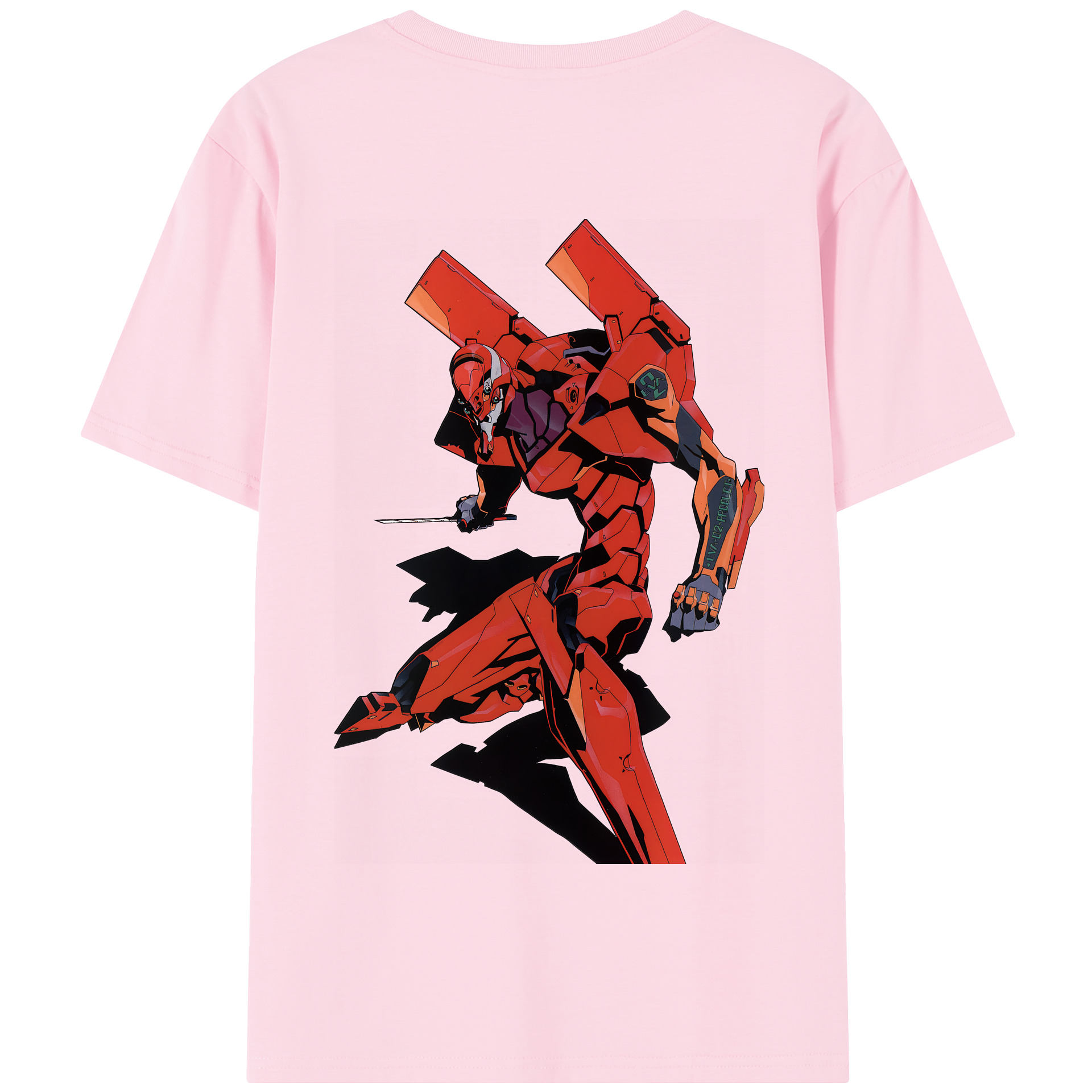 （画像用） EVA 新世紀エヴァンゲリオン 綿100％半袖Tシャツ（背面プリント）