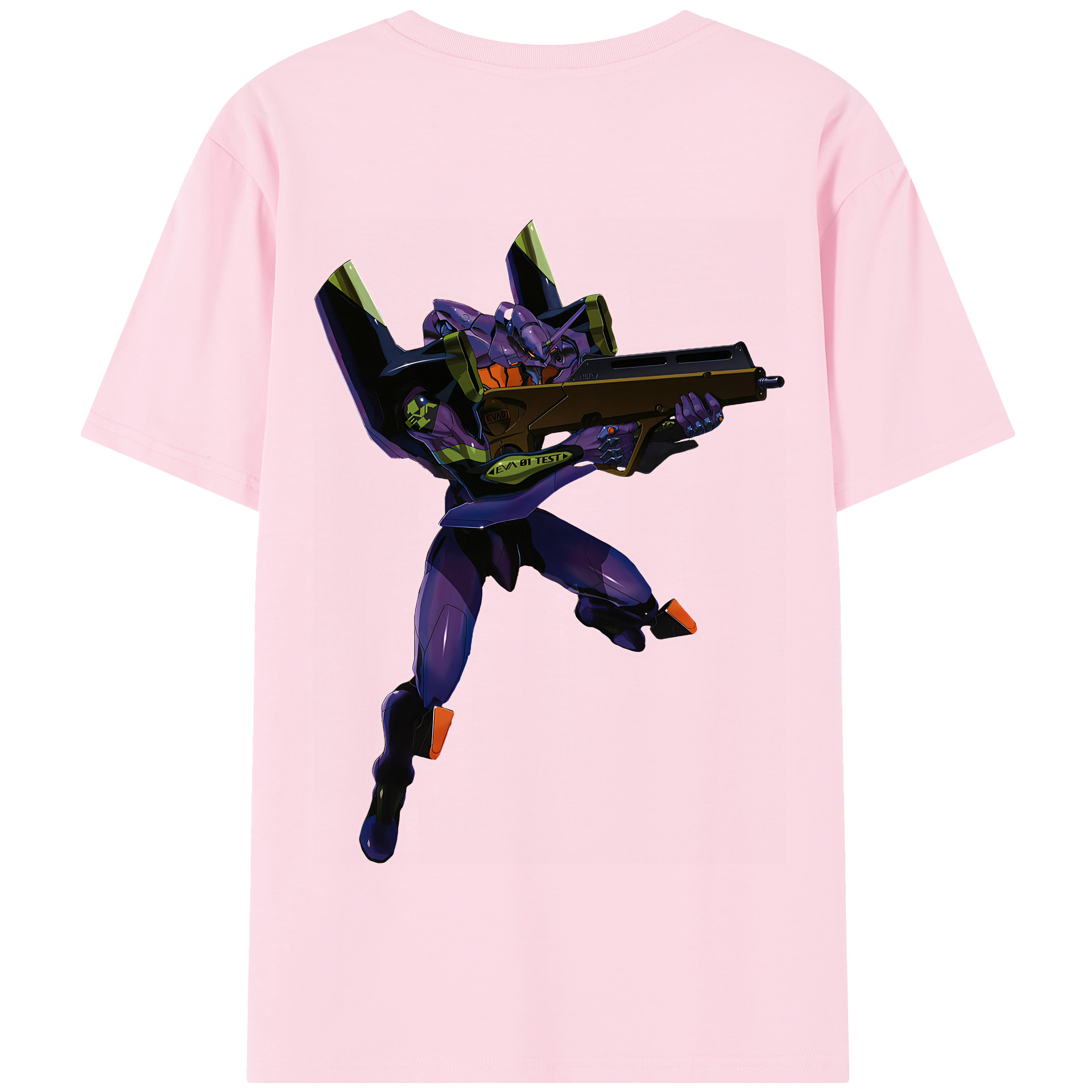 （画像用） EVA 新世紀エヴァンゲリオン 綿100％半袖Tシャツ（背面プリント）