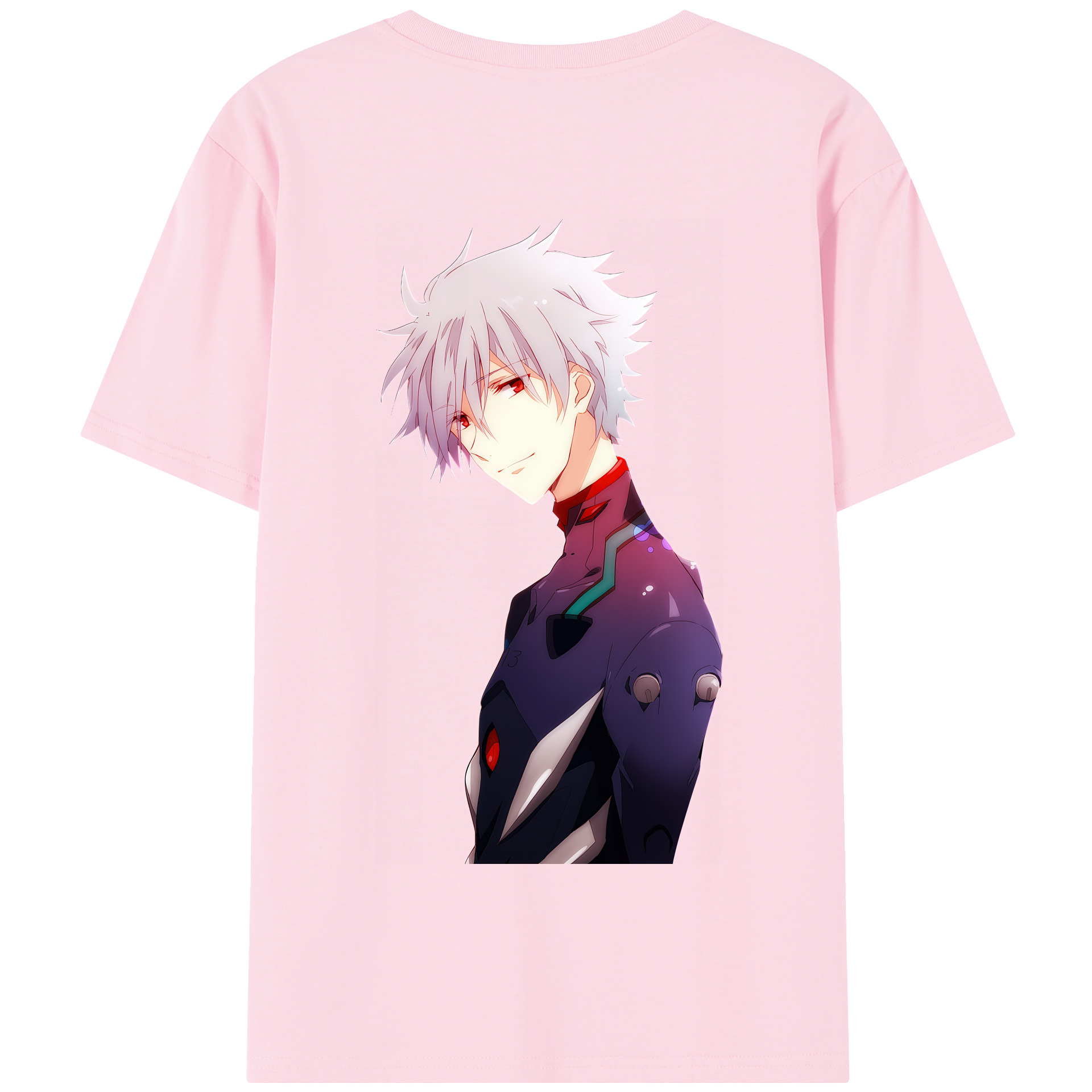 （画像用） EVA 新世紀エヴァンゲリオン 綿100％半袖Tシャツ（背面プリント）