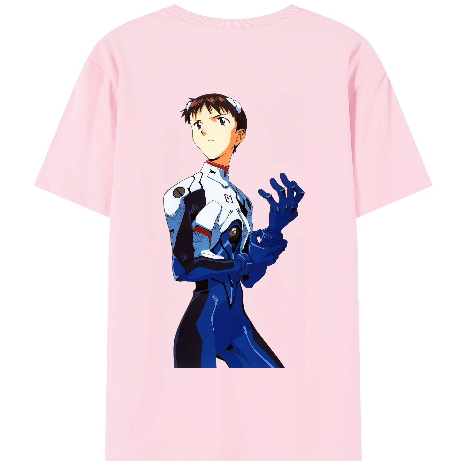 （画像用） EVA 新世紀エヴァンゲリオン 綿100％半袖Tシャツ（背面プリント）