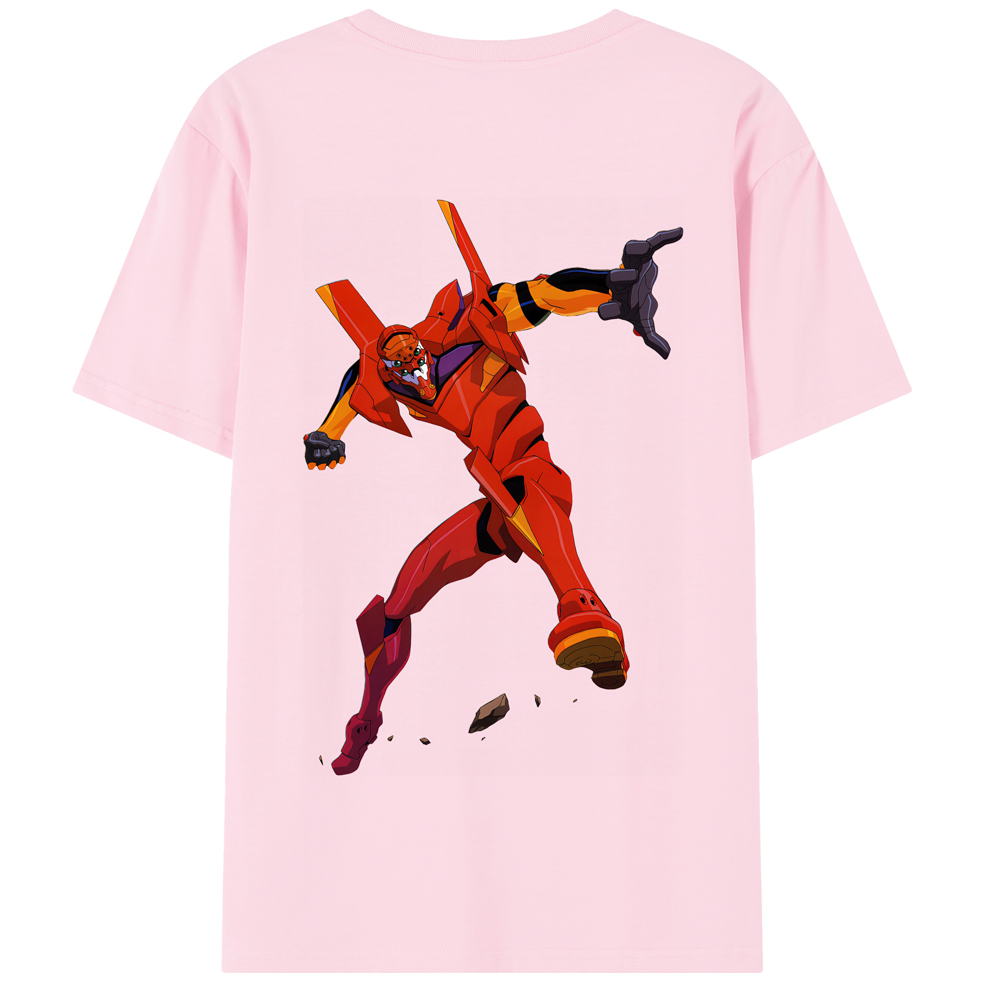 （画像用） EVA 新世紀エヴァンゲリオン 綿100％半袖Tシャツ（背面プリント）