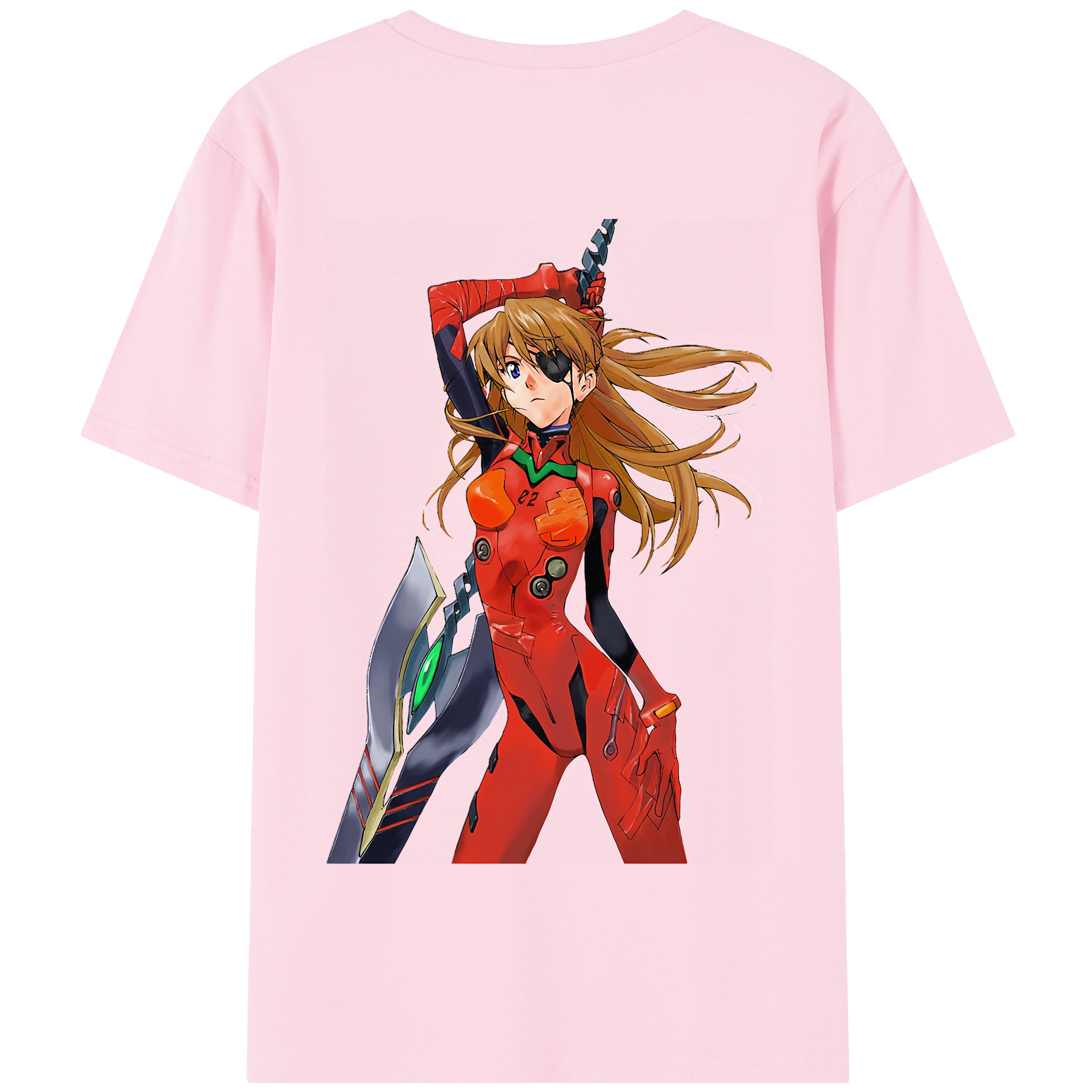 （画像用） EVA 新世紀エヴァンゲリオン 綿100％半袖Tシャツ（背面プリント）