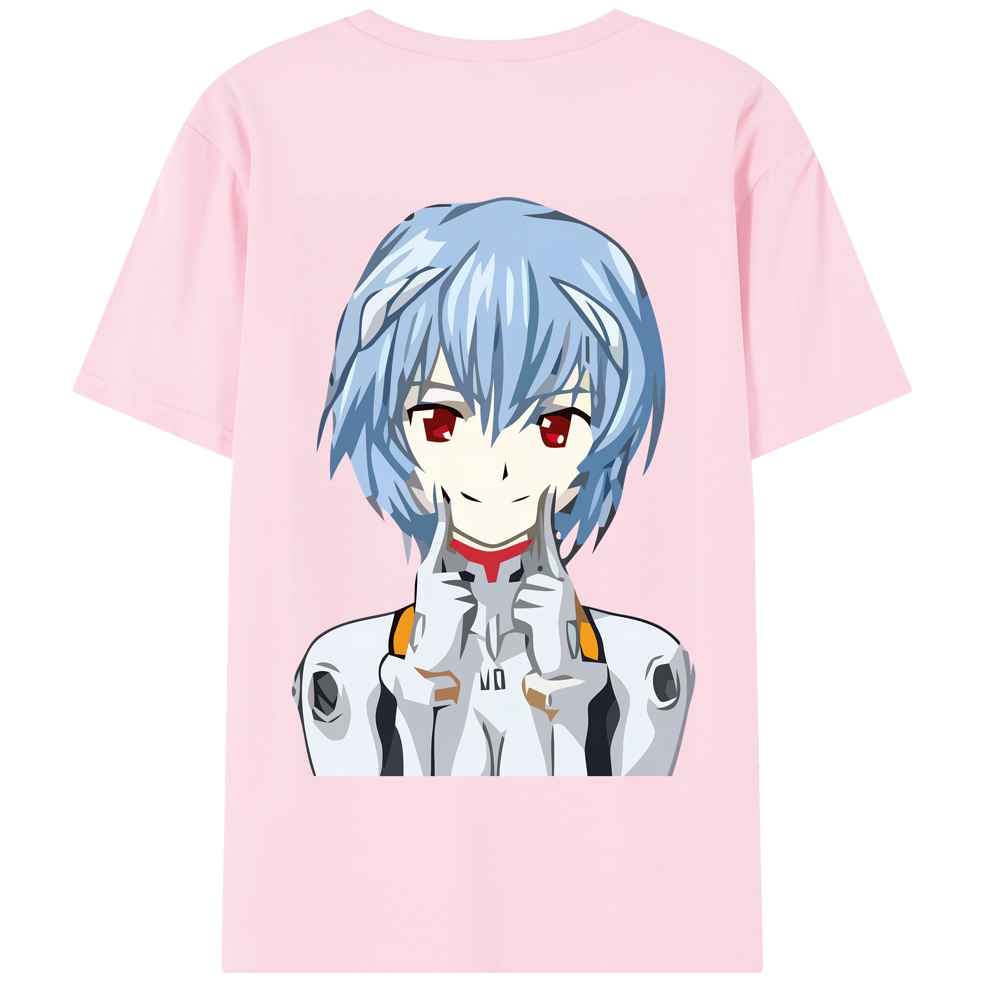 （画像用） EVA 新世紀エヴァンゲリオン 綿100％半袖Tシャツ（背面プリント）