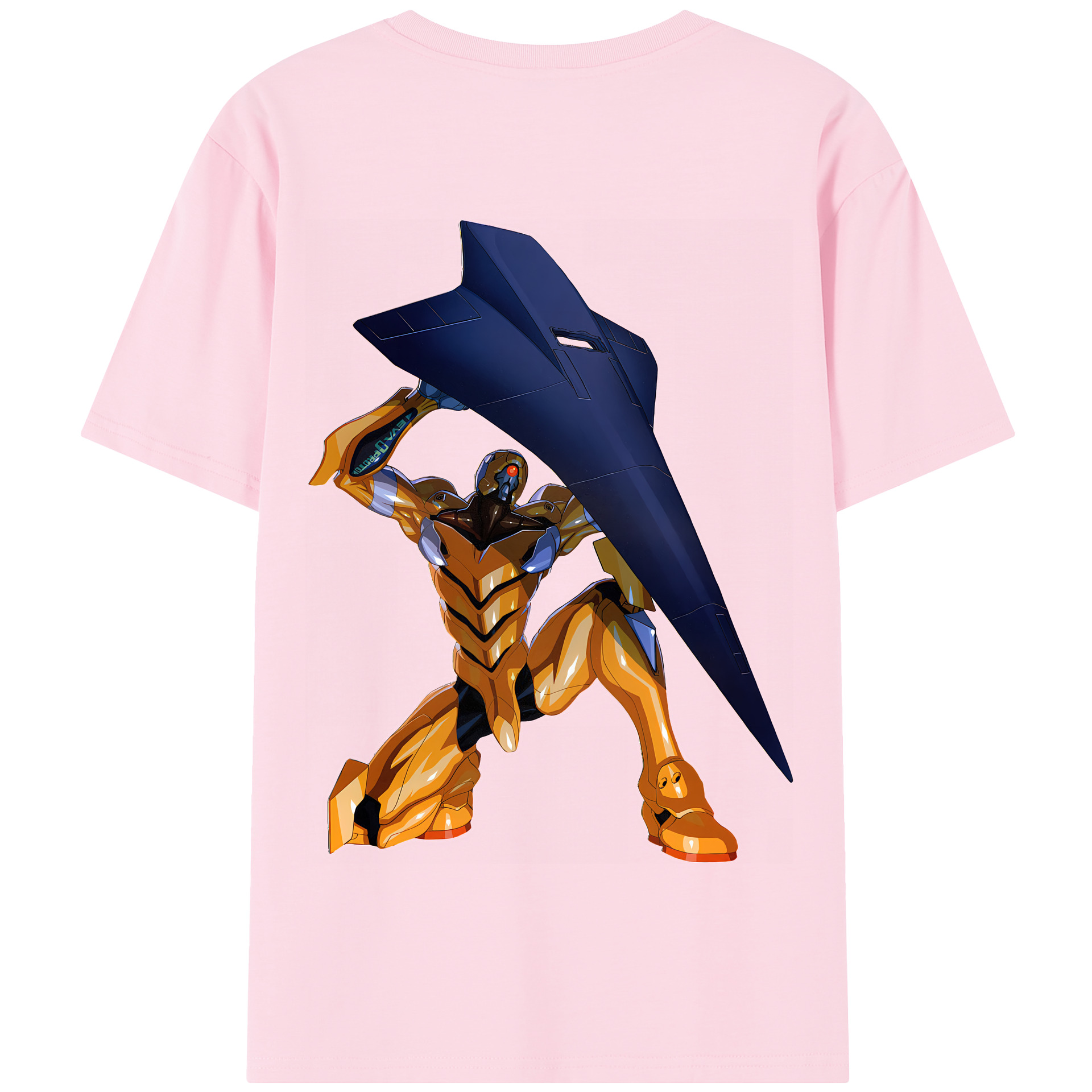 （画像用） EVA 新世紀エヴァンゲリオン 綿100％半袖Tシャツ（背面プリント）