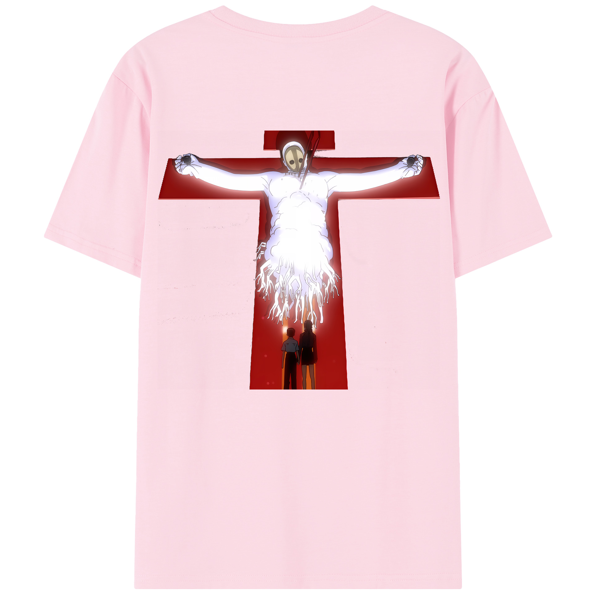 （画像用） EVA 新世紀エヴァンゲリオン 綿100％半袖Tシャツ（背面プリント）