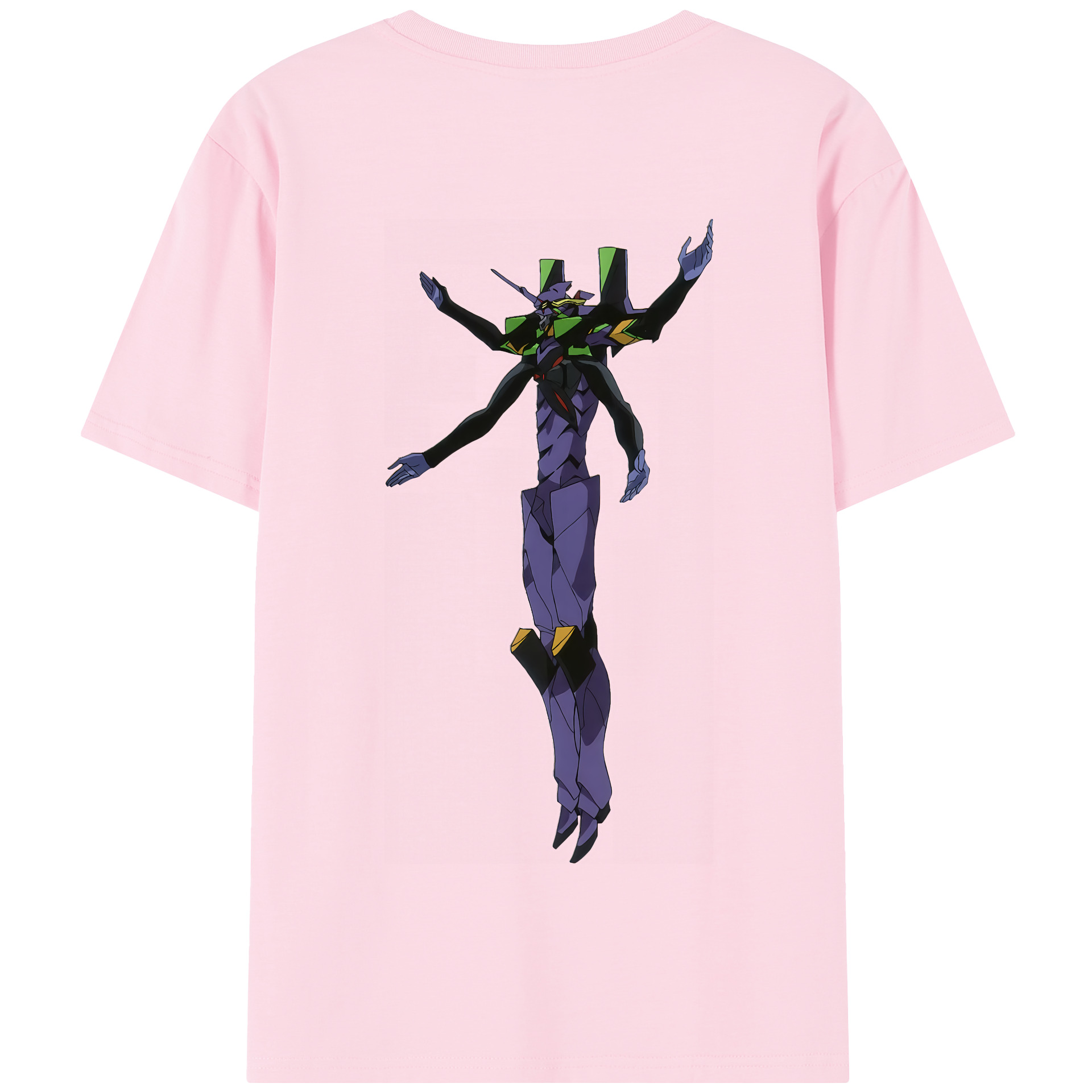 （画像用） EVA 新世紀エヴァンゲリオン 綿100％半袖Tシャツ（背面プリント）