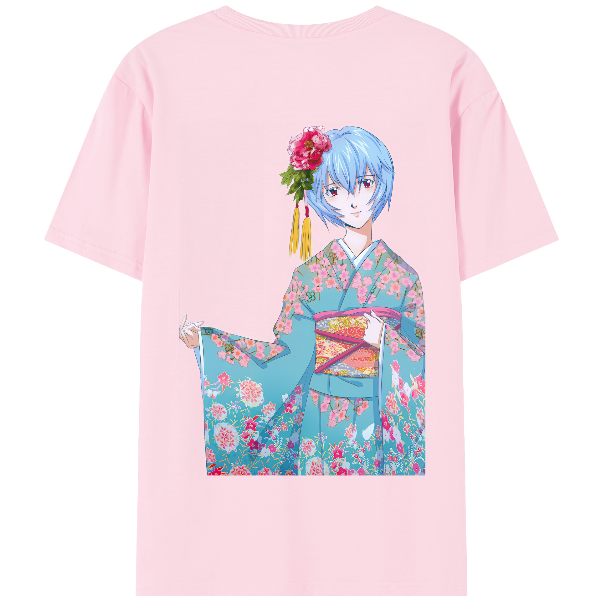 （画像用） EVA 新世紀エヴァンゲリオン 綿100％半袖Tシャツ（背面プリント）
