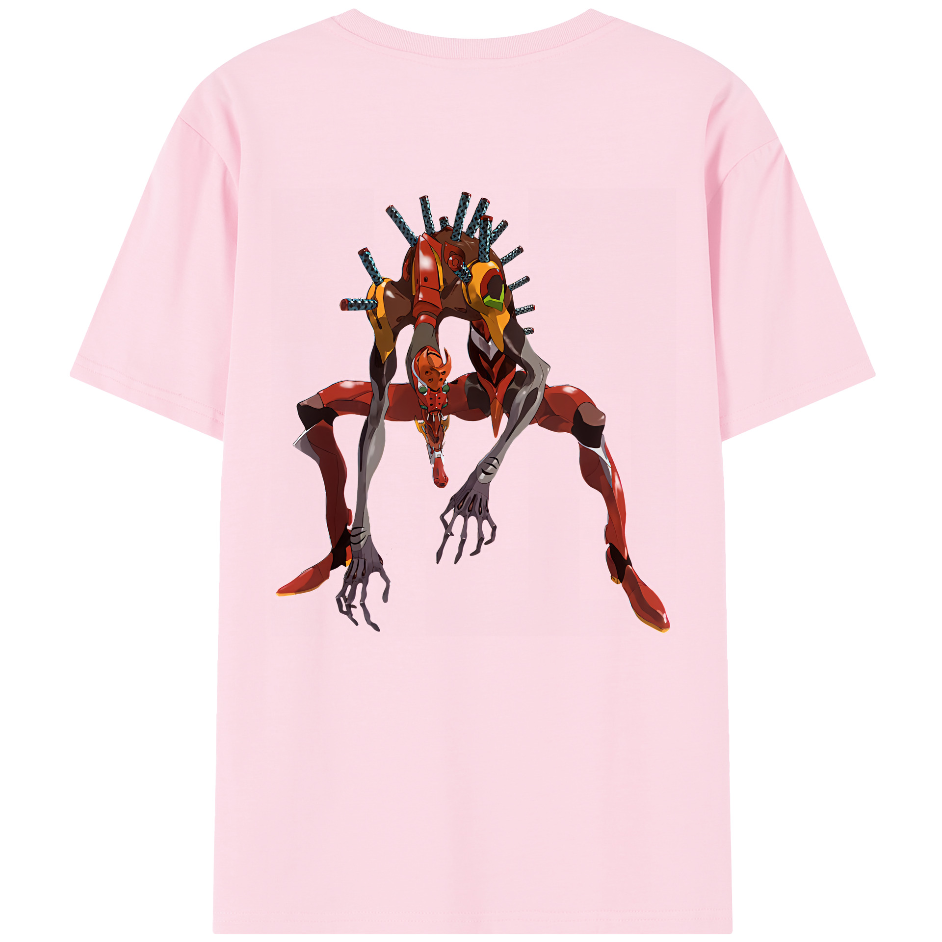 （画像用） EVA 新世紀エヴァンゲリオン 綿100％半袖Tシャツ（背面プリント）